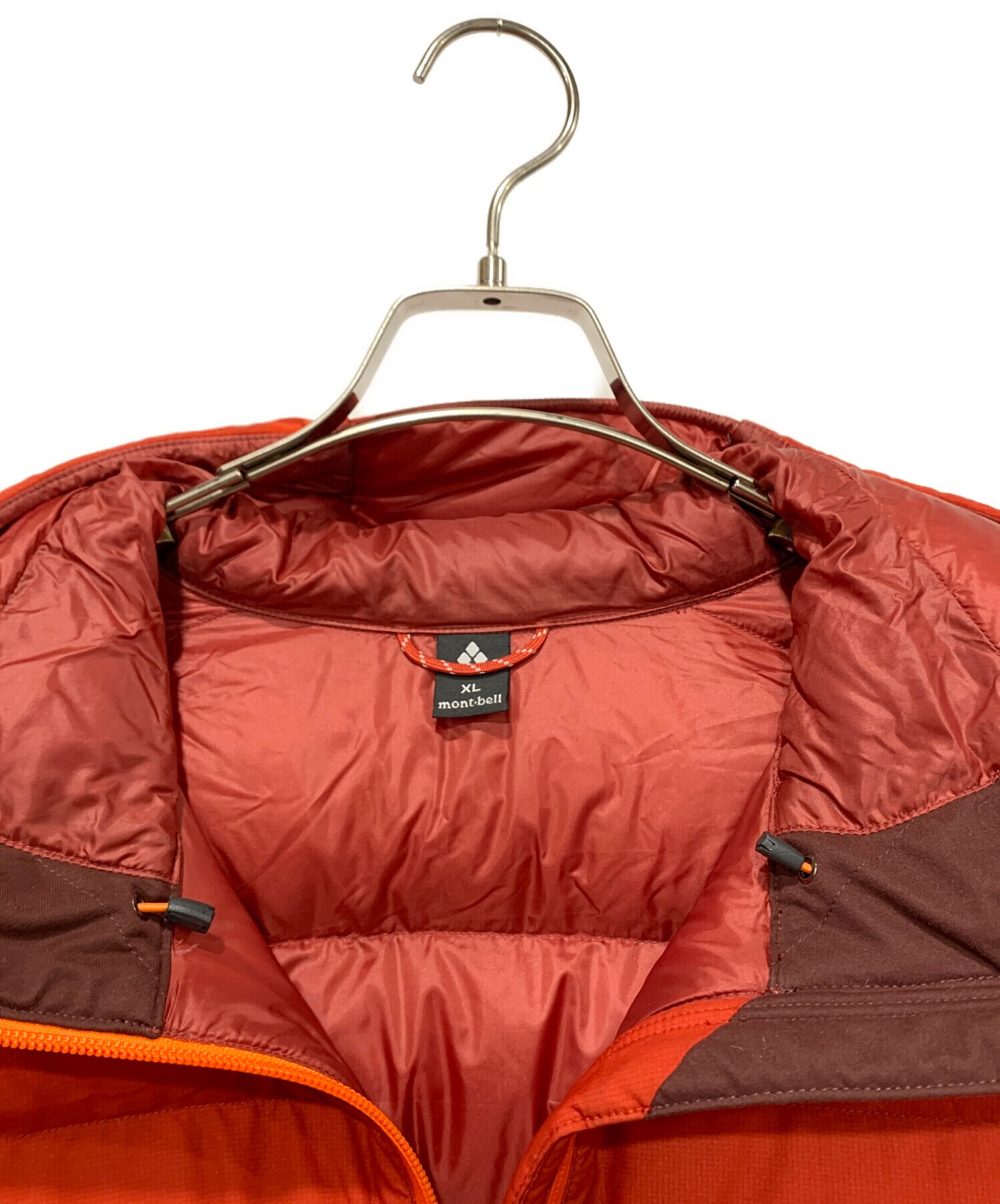 希少　montbell ダウン キルティング　赤／黒 old mont-bell down jacket | HIGE OSAKA ONLINE S