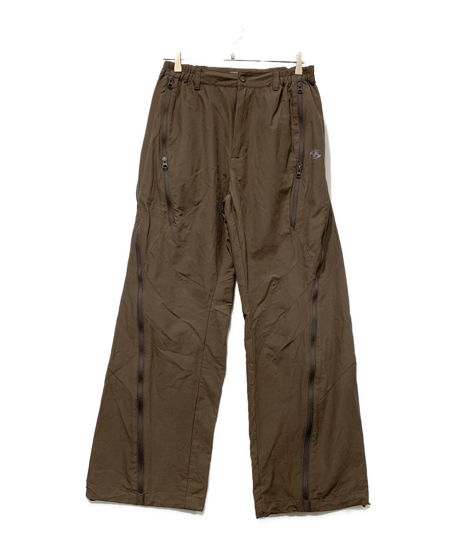 SAN SAN GEAR サンサンギア パンツ（その他） S 茶 【古着】【中古】【送料無料】 中古・古着通販】san san gear (サンサンギア) THIRD KITジップパンツ