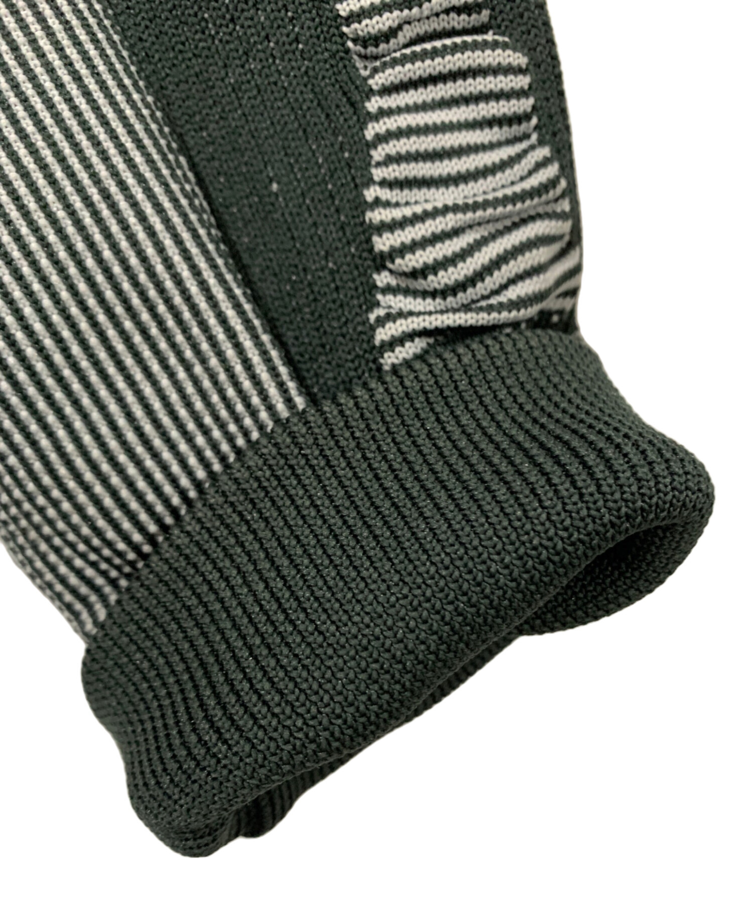 中古・古着通販】ROTOL (ロトル) 3D SKELTON KNIT グリーン サイズ 
