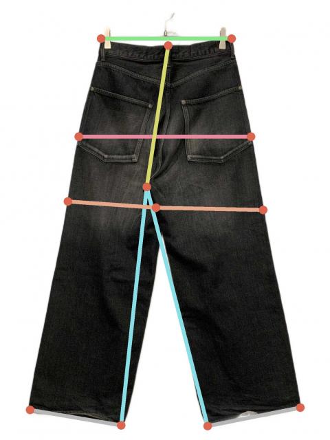 中古・古着通販】BEAMS (ビームス) FUTURE ARCHIVE BUGGY CRUSH DENIM