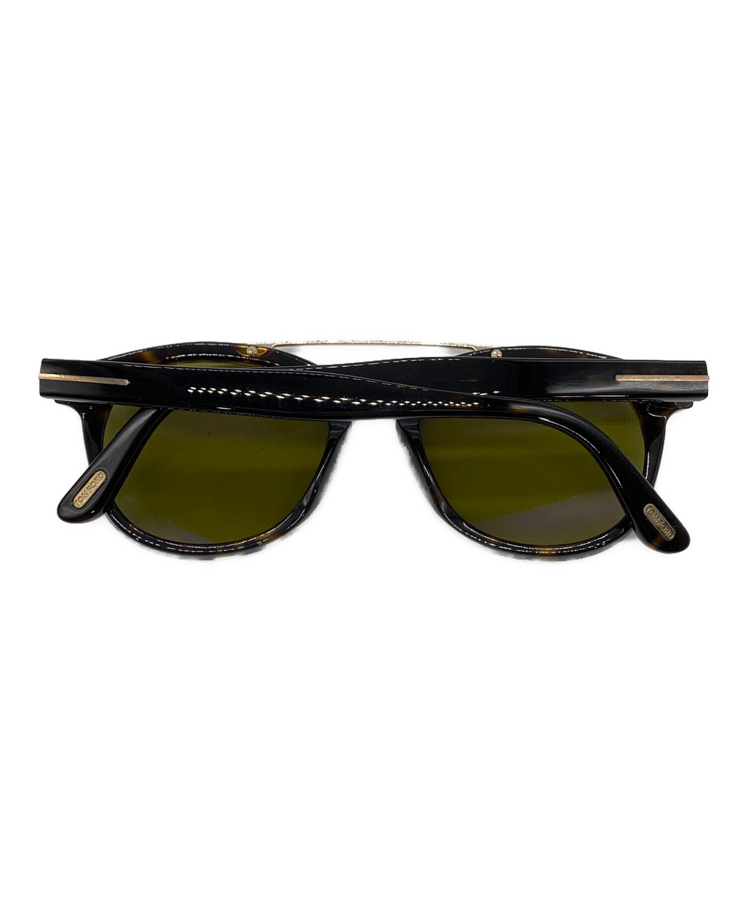 トムフォード TOM FORD 伊達 メガネ 衣料品 プラスチック メンズ レディース ブラック系 【中古】 中古・古着通販】TOM FORD (トムフォード) NEW MAN 伊達眼鏡 ブラウン