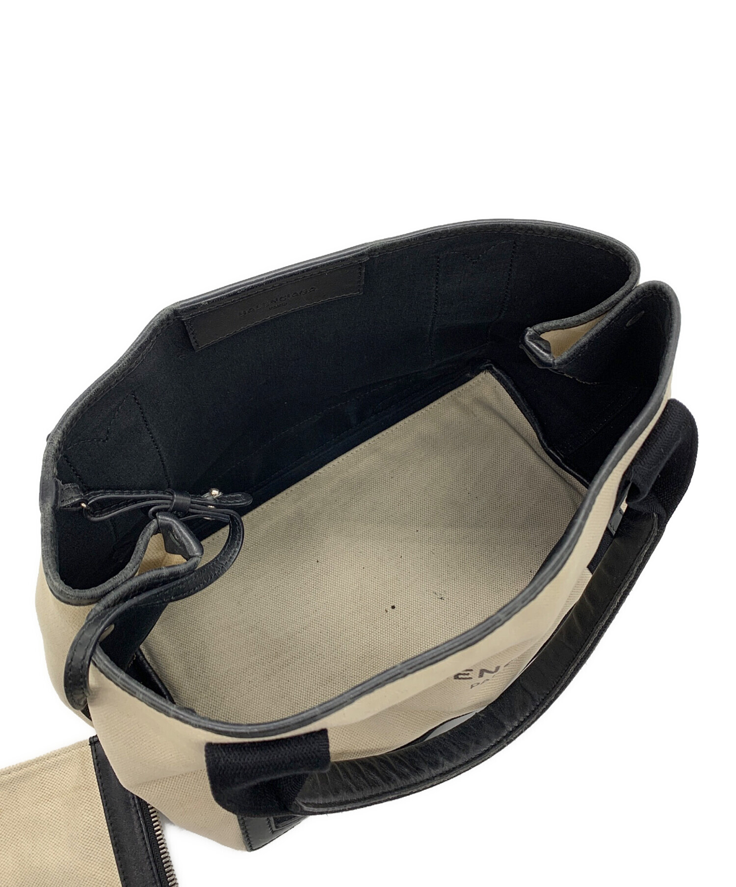 中古・古着通販】BALENCIAGA (バレンシアガ) Navy カバ スモール 