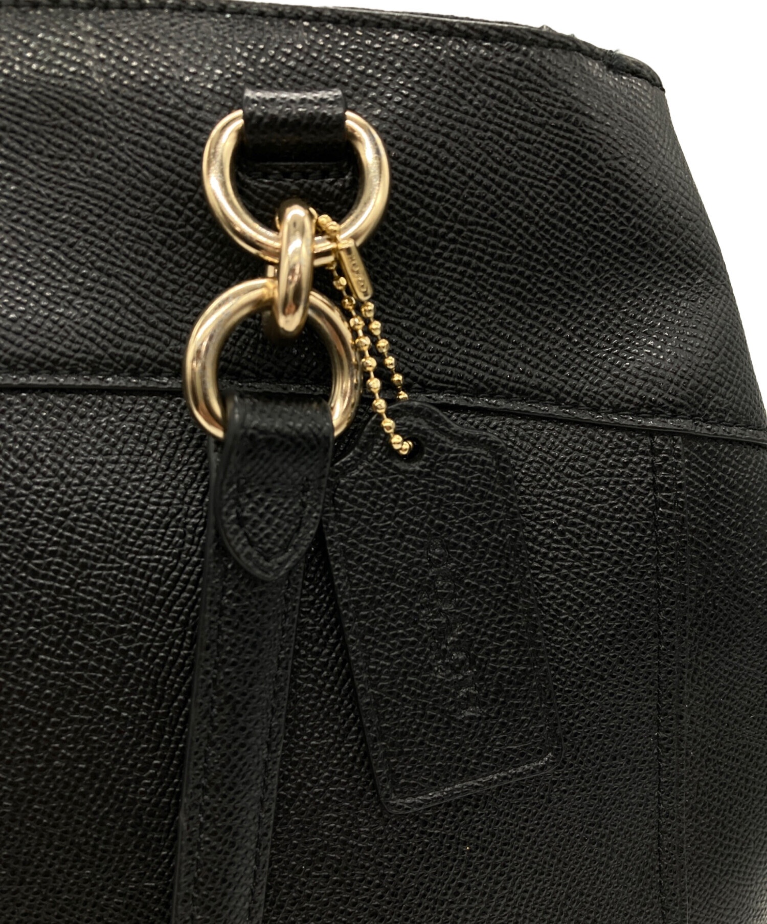 中古・古着通販】COACH (コーチ) トートバッグ ブラック｜ブランド 