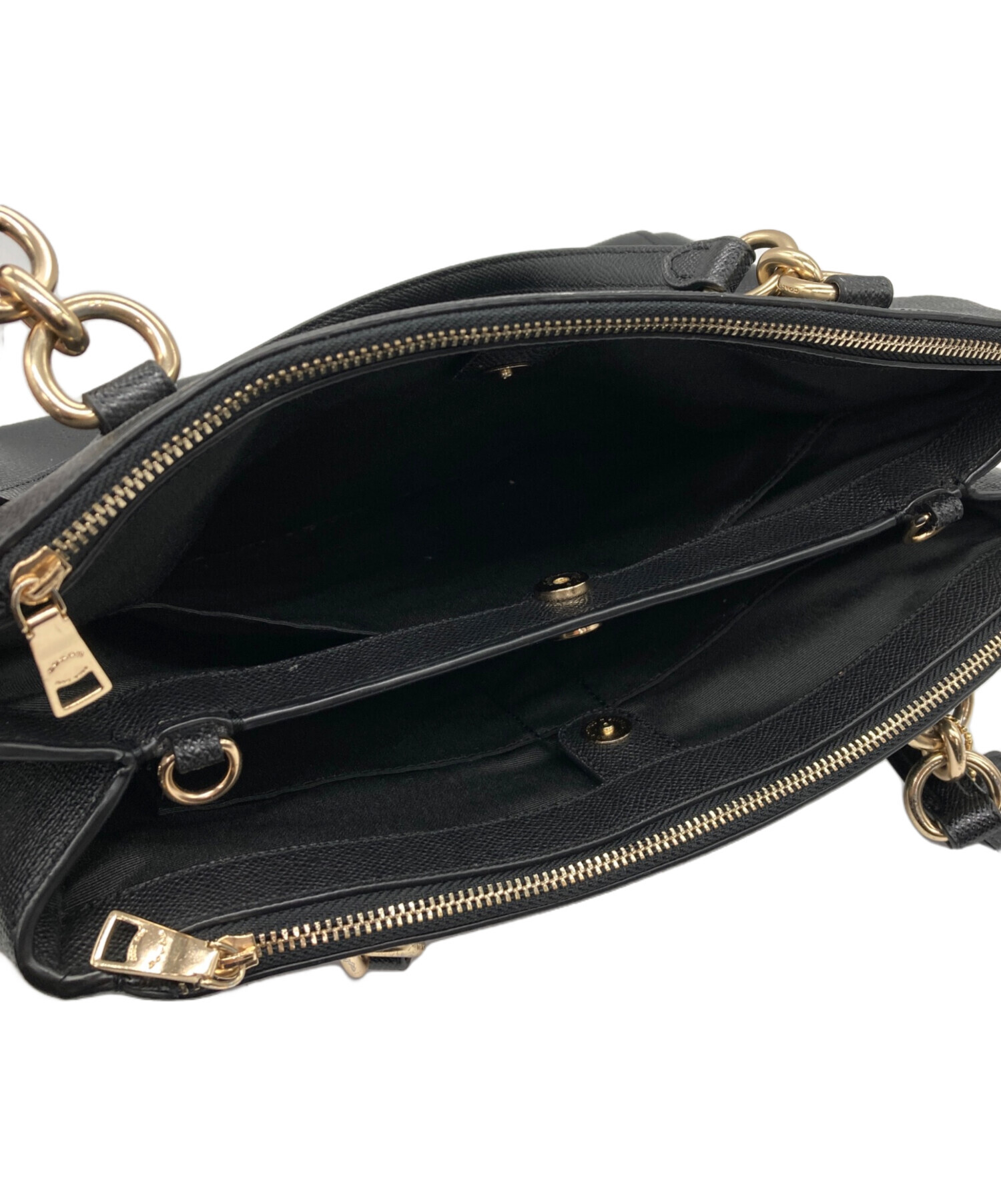 中古・古着通販】COACH (コーチ) トートバッグ ブラック｜ブランド 