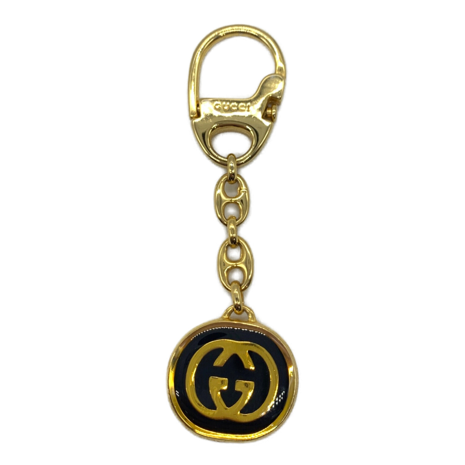 中古・古着通販】GUCCI (グッチ) インタ-ロッキングGキーホルダー