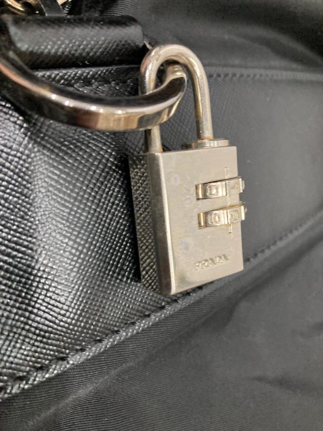 中古・古着通販】PRADA (プラダ) ナイロンボストンバッグ ブラック
