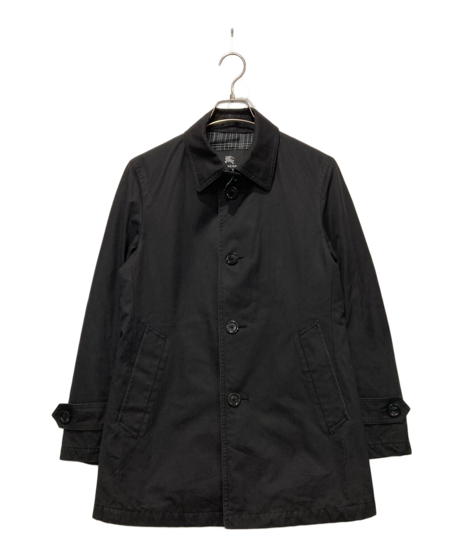 BURBERRY｜バーバリー ブラック ステンカラーコート　9AR Burberry Black label ステンカラーコート 【公式通販】