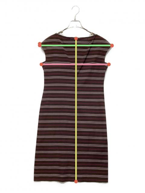 中古・古着通販】BURBERRY (バーバリー) ノースリーブワンピース