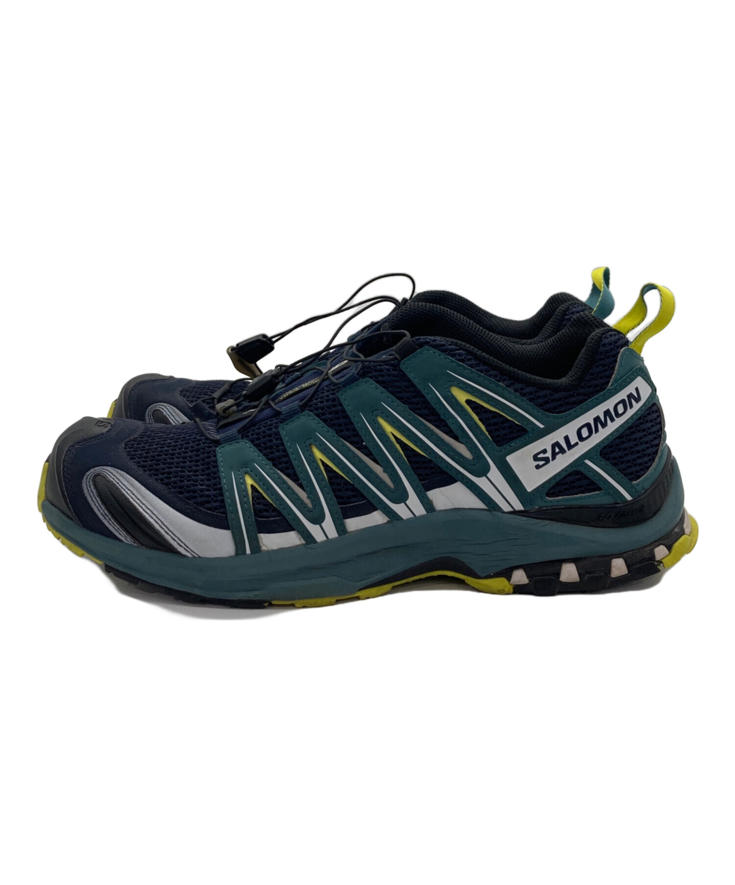 中古・古着通販】SALOMON (サロモン) スニーカー グリーン×ネイビー
