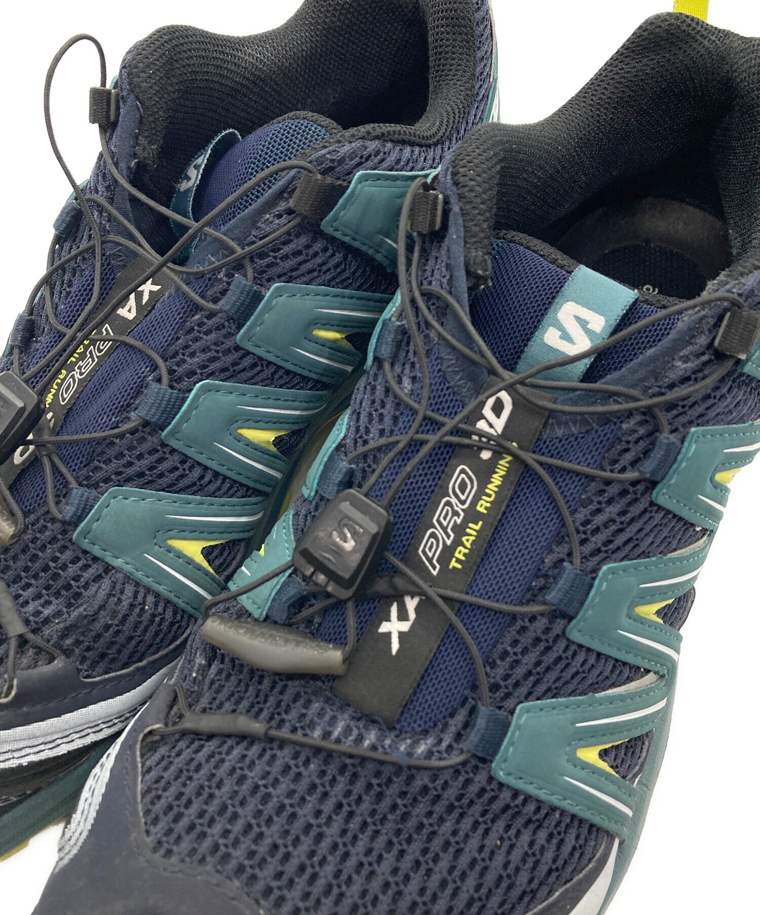 中古・古着通販】SALOMON (サロモン) スニーカー グリーン×ネイビー