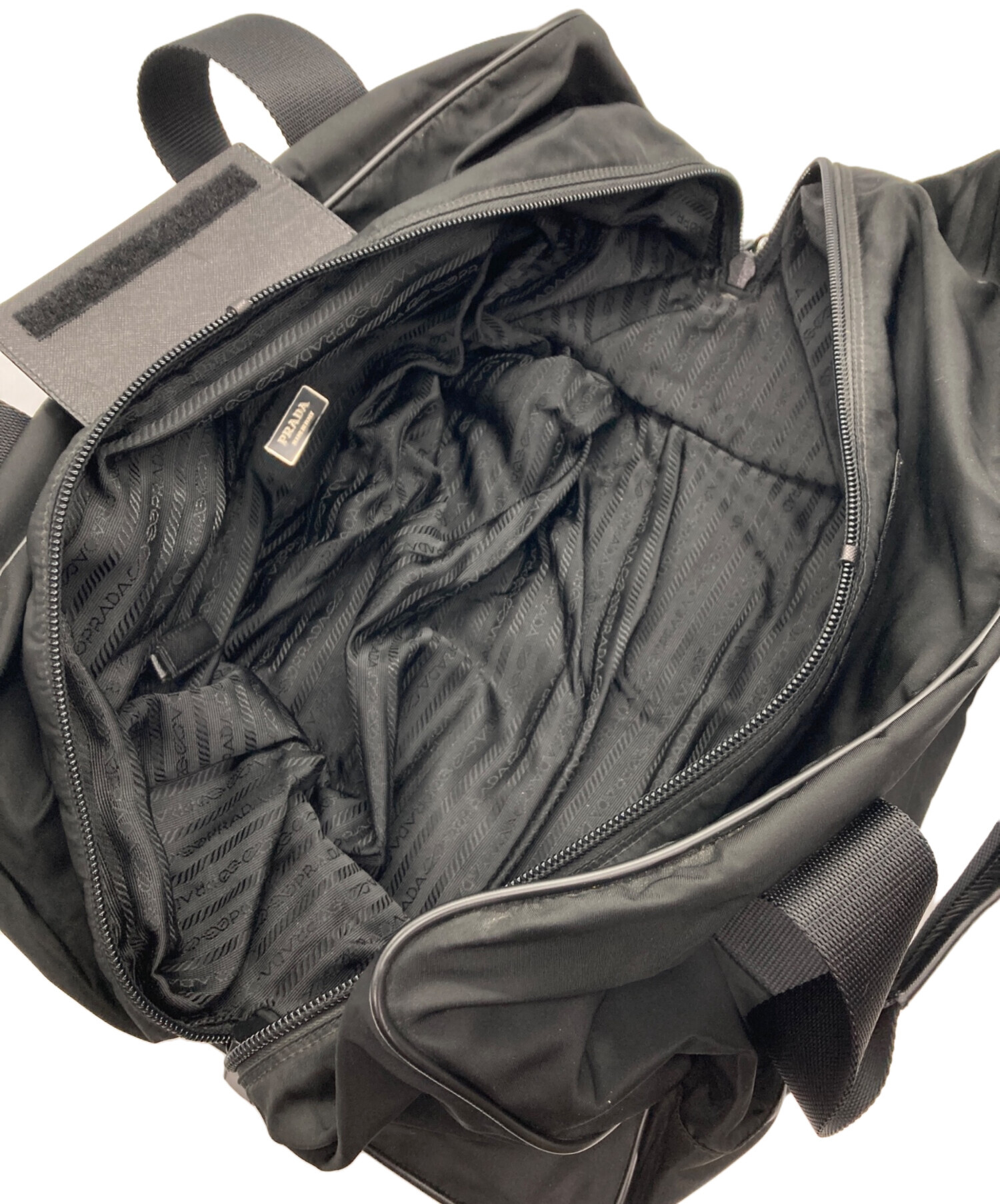 中古・古着通販】PRADA (プラダ) ボストンバッグ ブラック｜ブランド