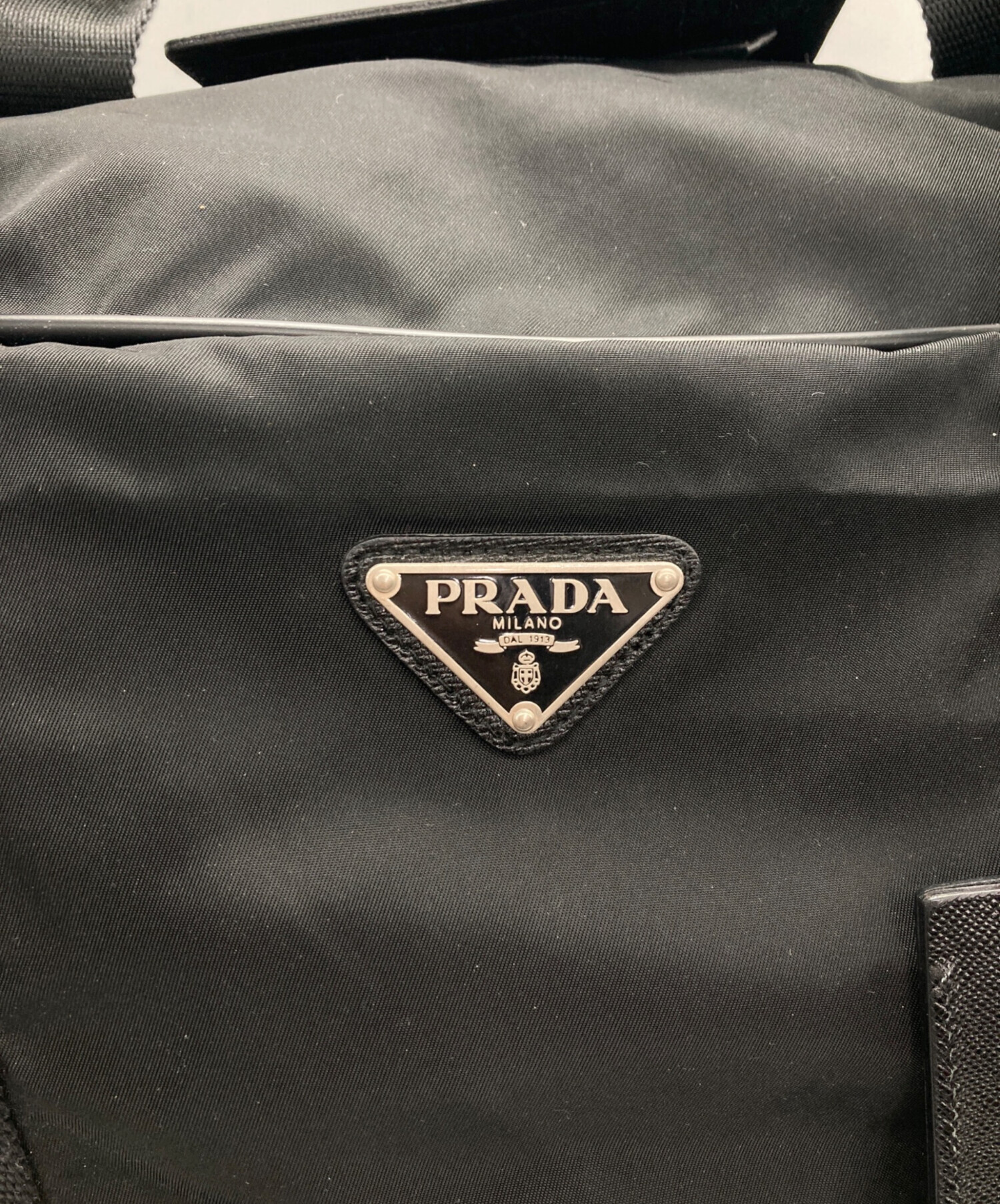 中古・古着通販】PRADA (プラダ) ボストンバッグ ブラック｜ブランド
