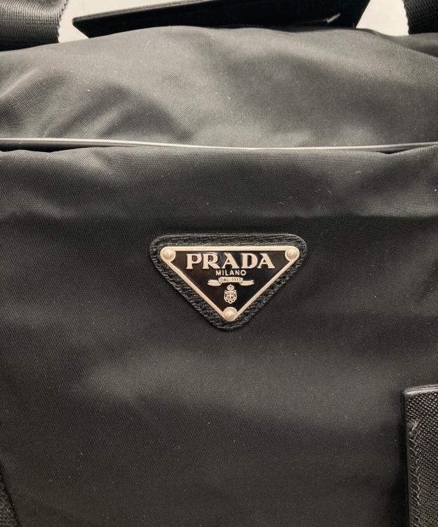 中古・古着通販】PRADA (プラダ) ボストンバッグ ブラック｜ブランド