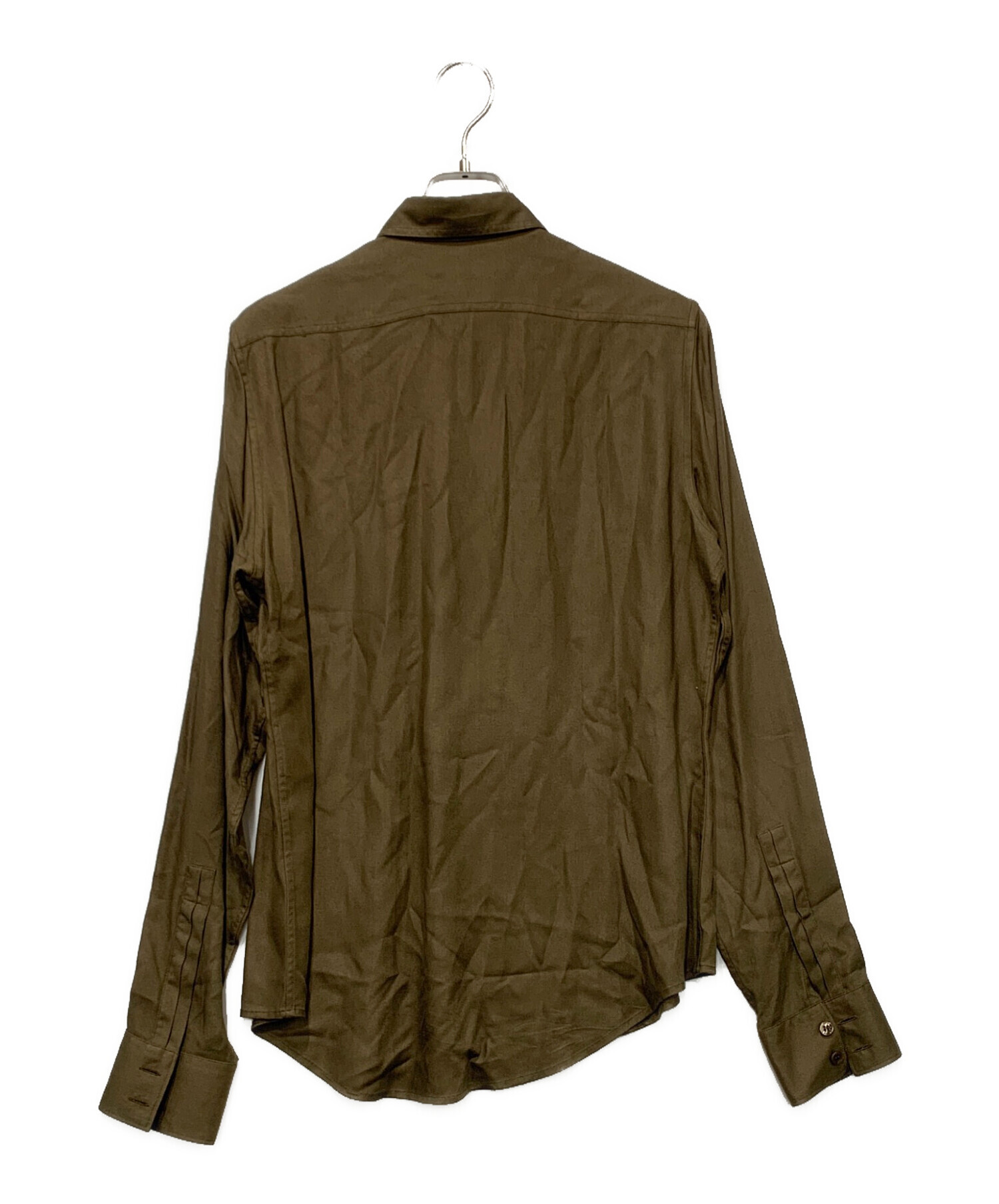Saint SAINT LAURENT PARIS カジュアルシャツ L 青 Laurent Paris 