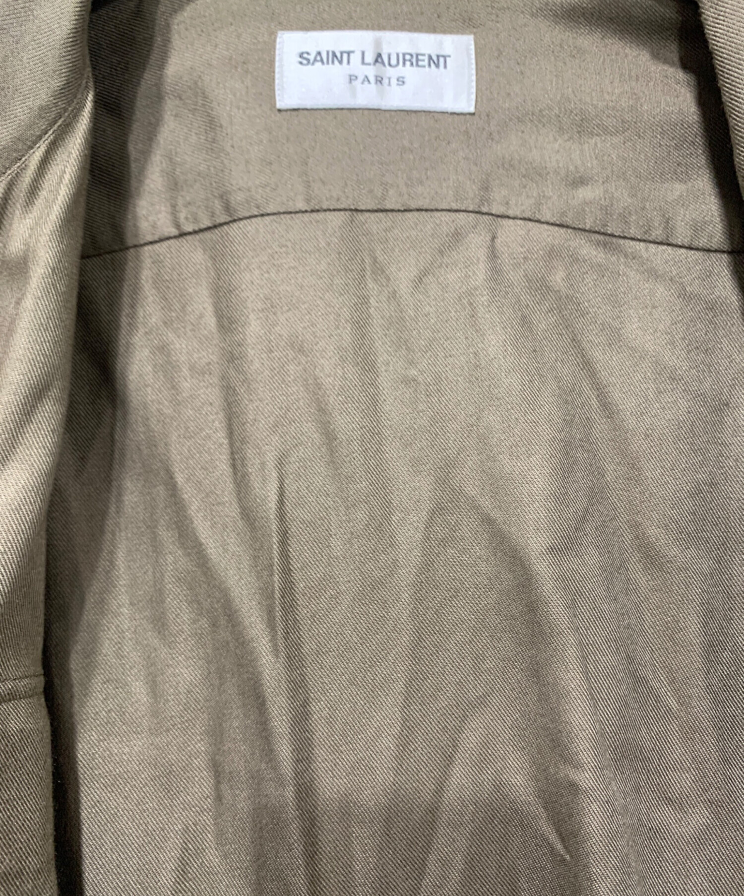 中古・古着通販】Saint Laurent Paris (サンローランパリ) 長袖シャツ
