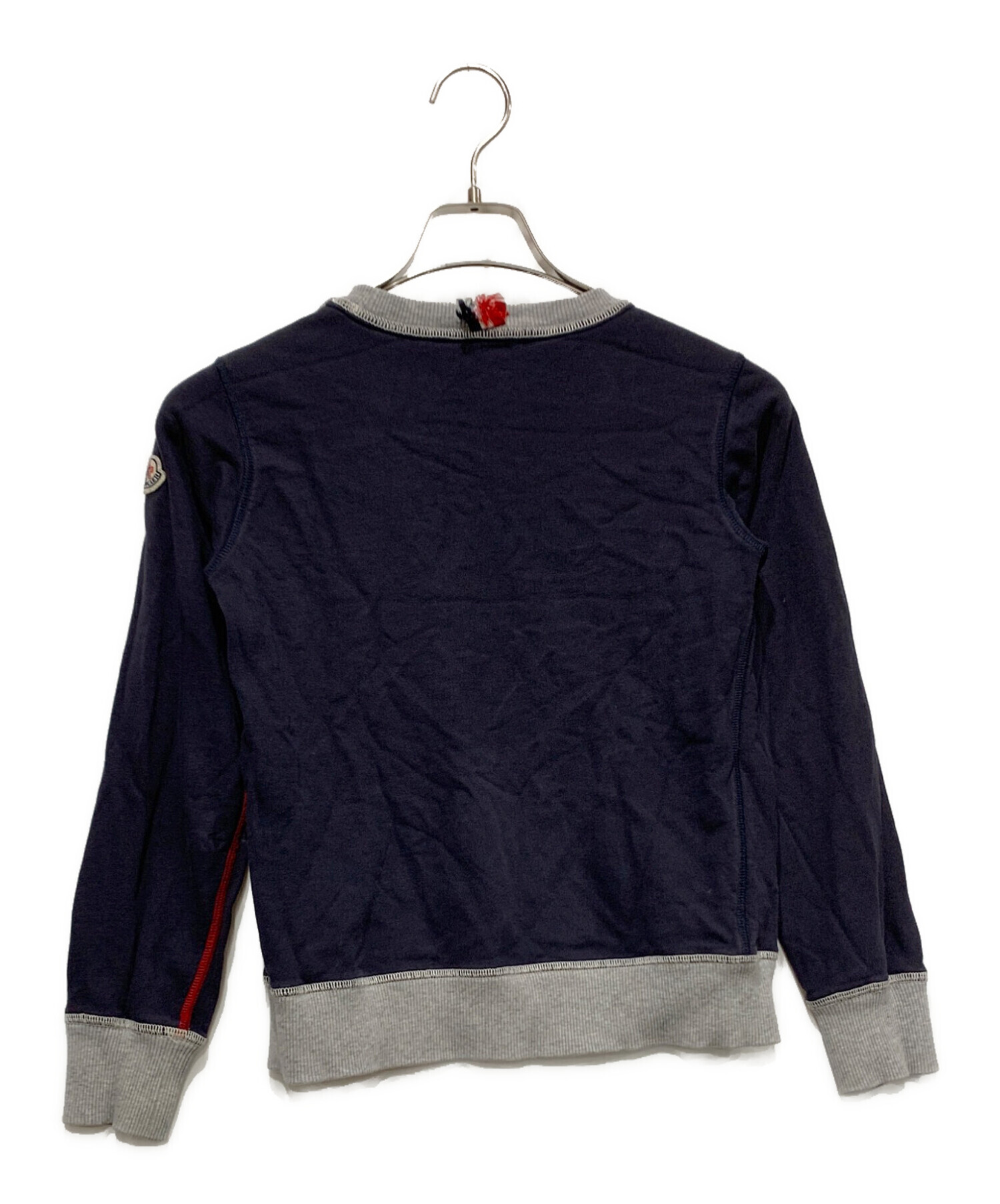 新品✯ Moncler Maglia Girocollo ネイビセーター 中古・古着通販】MONCLER (モンクレール) MAGLIA GIROCOLLO ネイビー