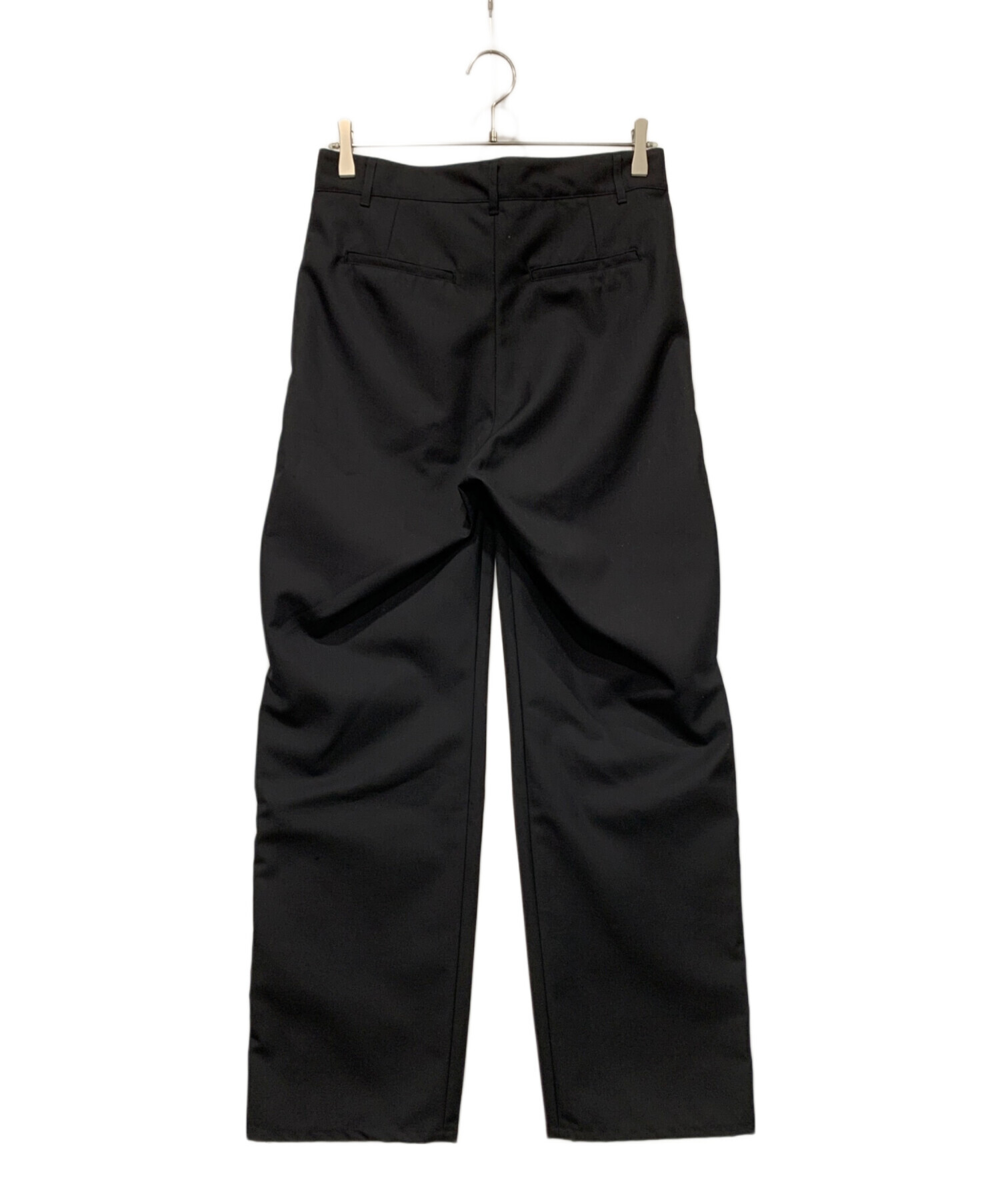 中古・古着通販】Vuja De (ヴジャデ) GALA PLEATED TROUSERS ブラック