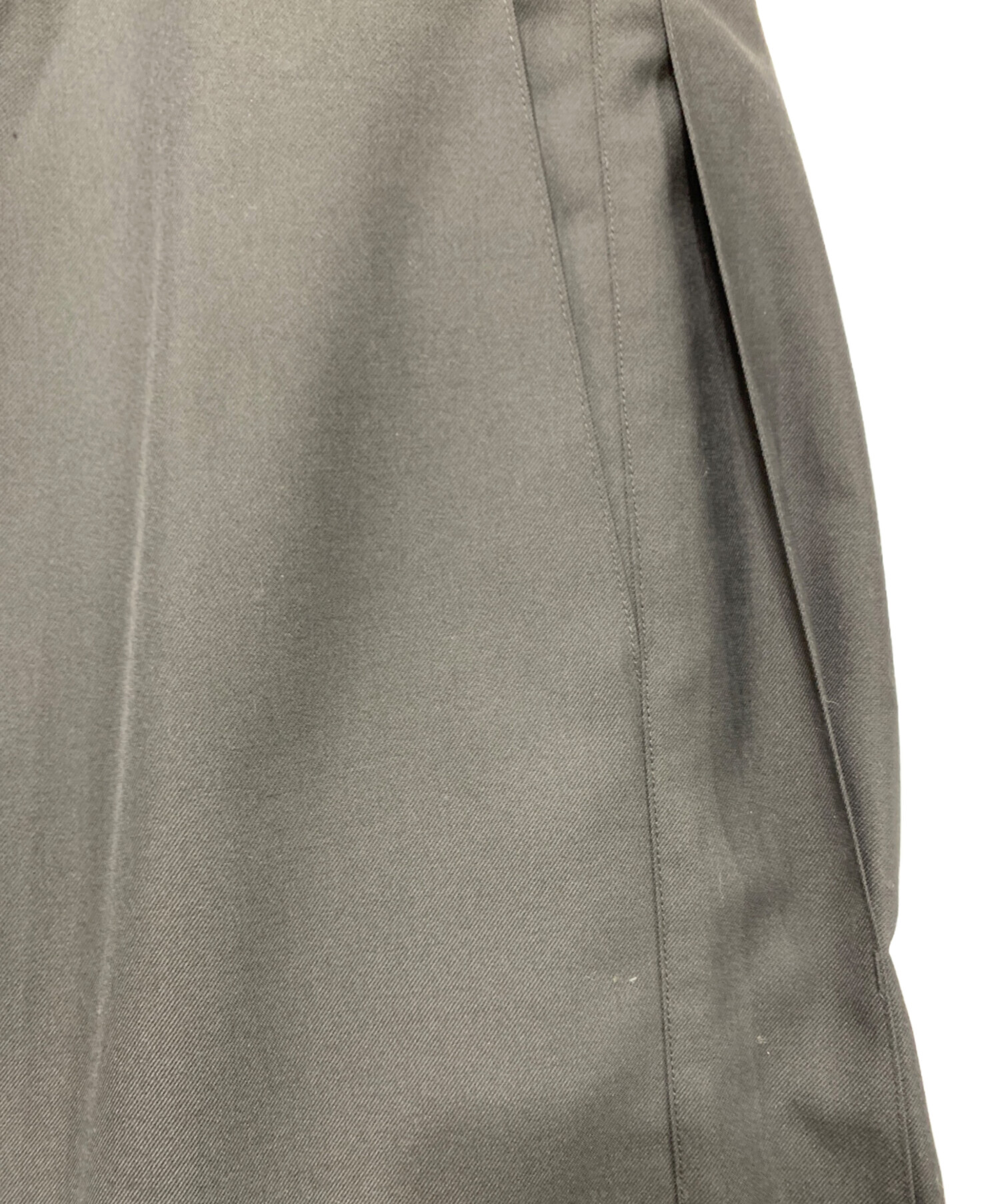 中古・古着通販】Vuja De (ヴジャデ) GALA PLEATED TROUSERS ブラック