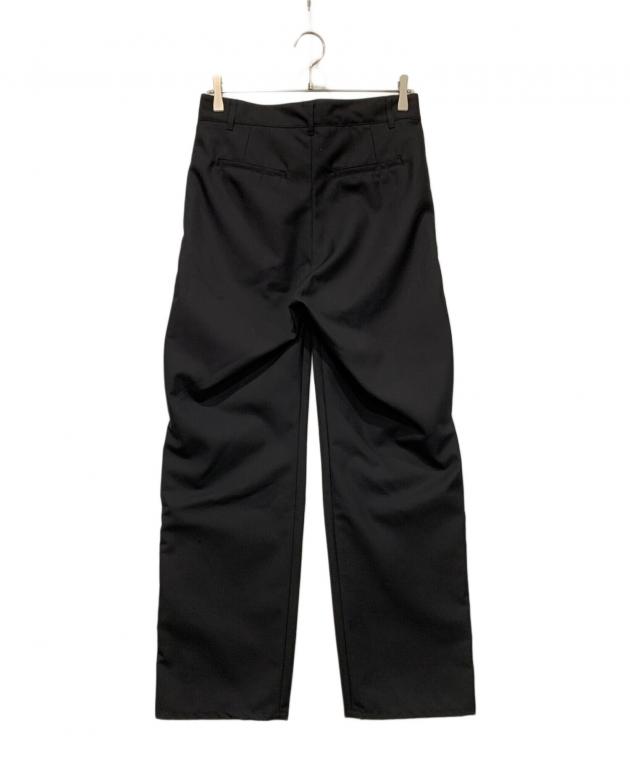 中古・古着通販】Vuja De (ヴジャデ) GALA PLEATED TROUSERS ブラック