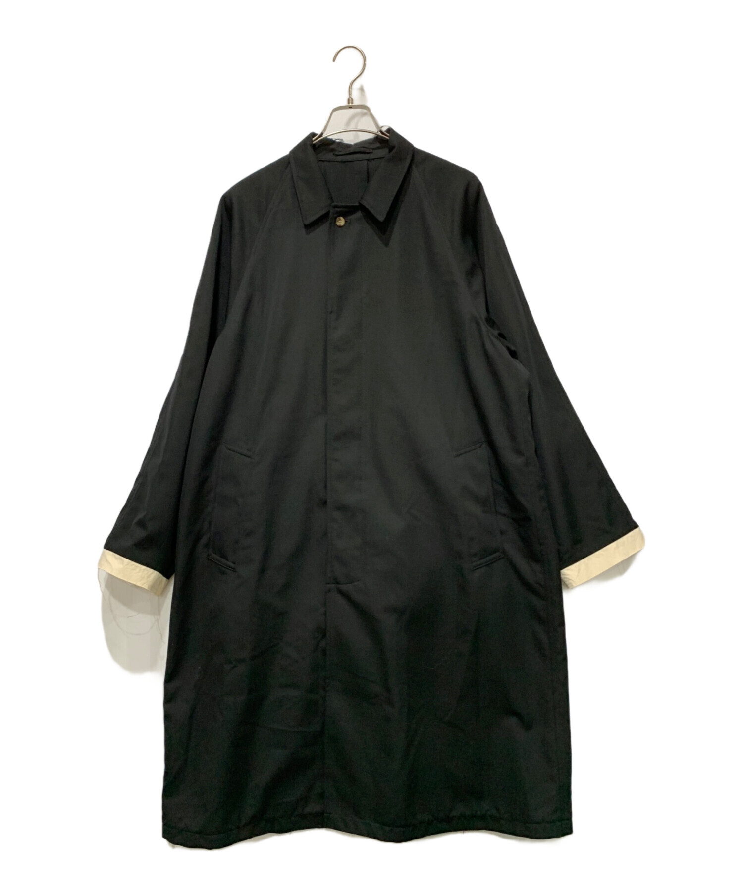 中古・古着通販】Vuja De (ヴジャデ) バージンウール切替ステンカラー 