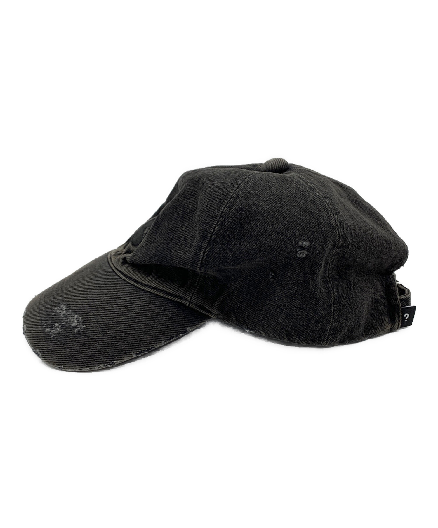 中古・古着通販】Vuja De (ヴジャデ) Kai Distressed PL Hat ブラック