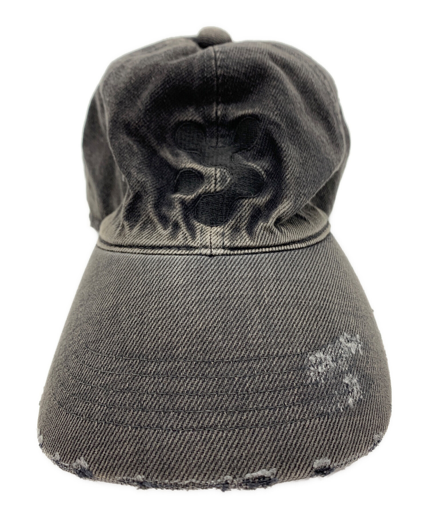 中古・古着通販】Vuja De (ヴジャデ) Kai Distressed PL Hat ブラック