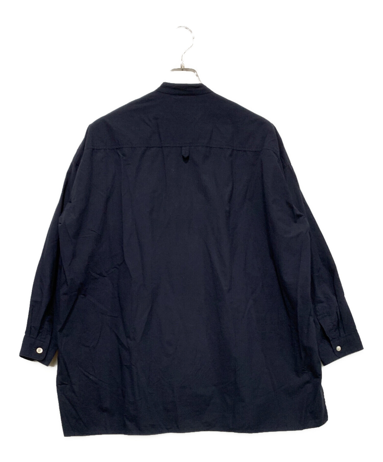 中古・古着通販】HUIS (ハウス) オーガニックコットンバンドカラー 