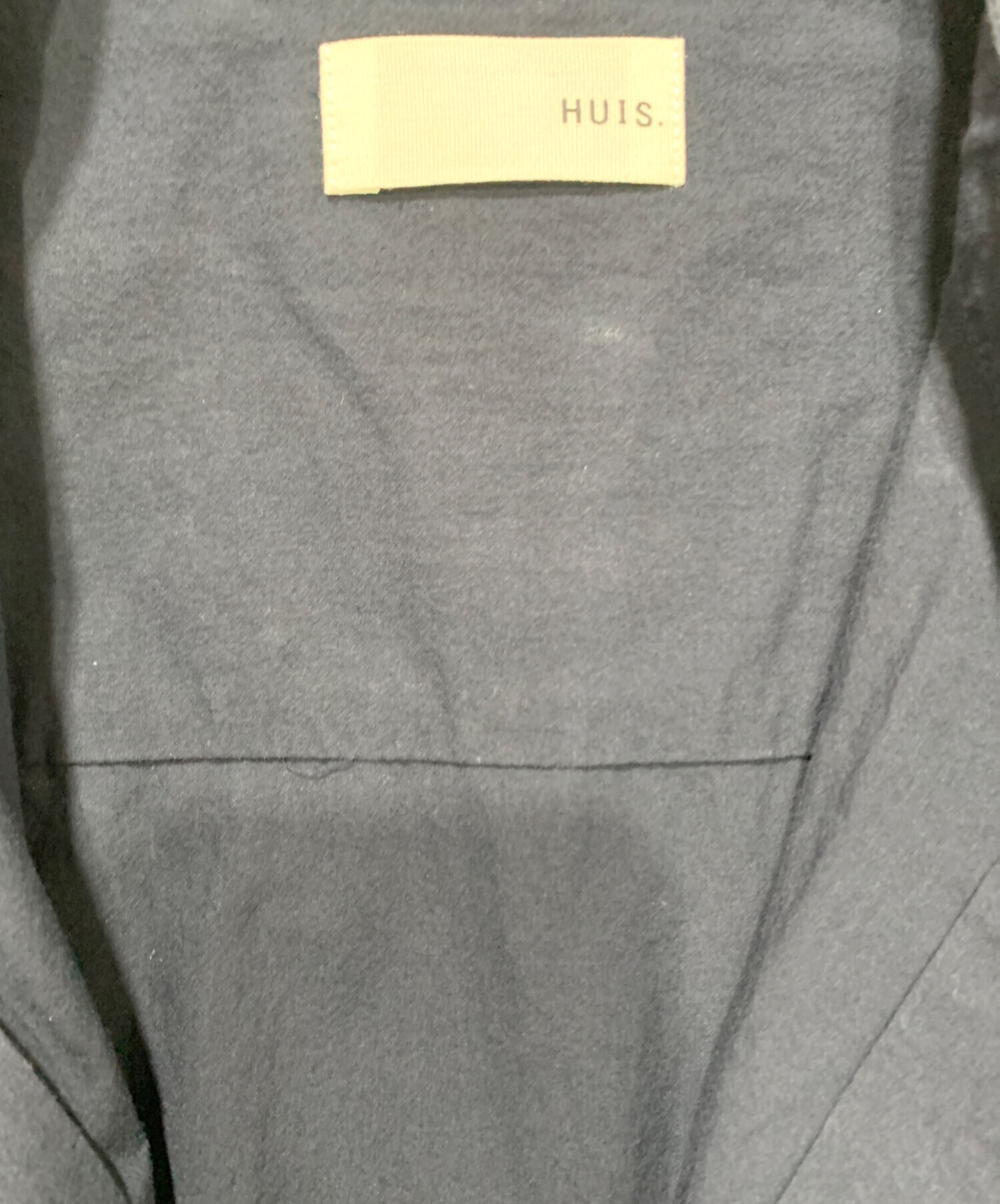中古・古着通販】HUIS (ハウス) オーガニックコットンバンドカラー 