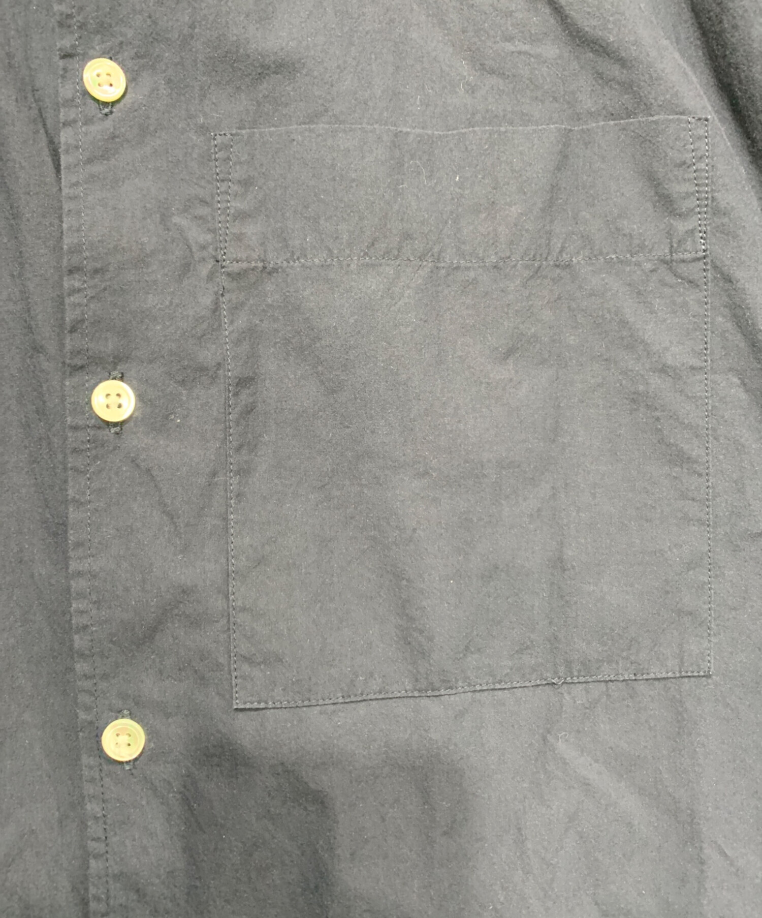 中古・古着通販】HUIS (ハウス) オーガニックコットンバンドカラー 