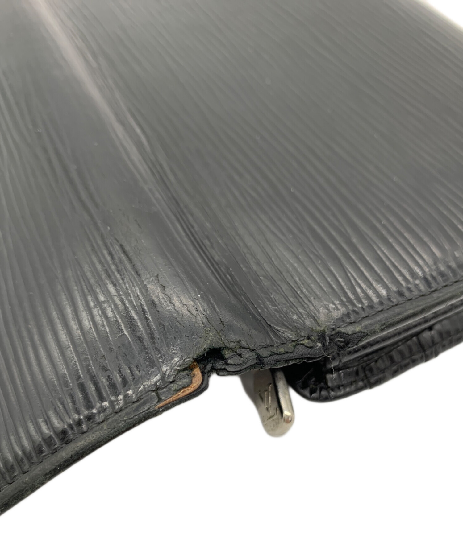 中古・古着通販】LOUIS VUITTON (ルイ ヴィトン) 長財布 ブラック