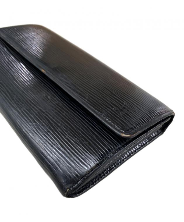 中古・古着通販】LOUIS VUITTON (ルイ ヴィトン) 長財布 ブラック