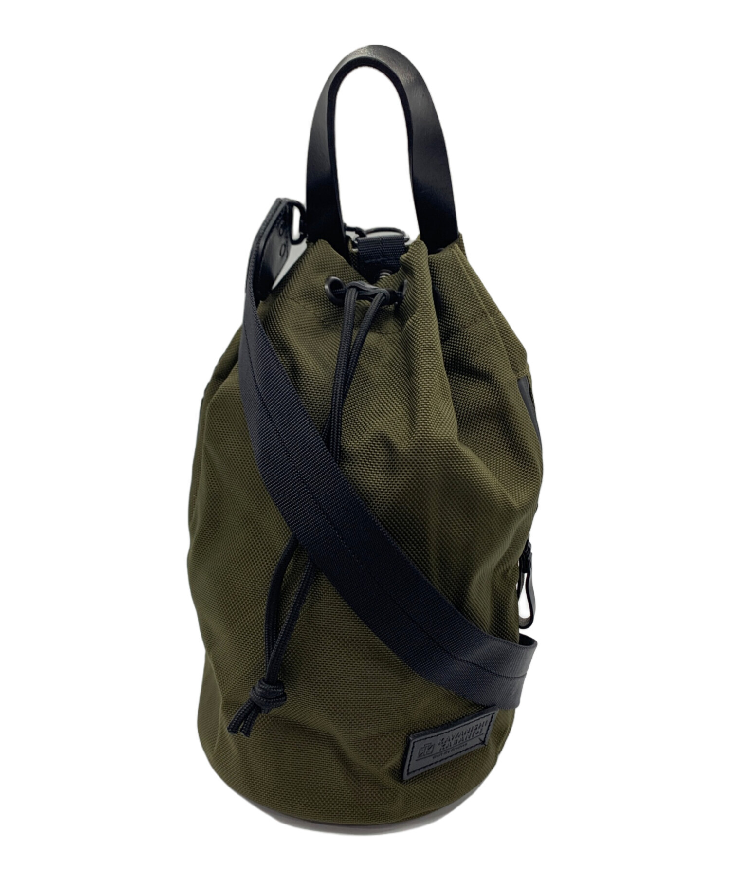 極美品 KAWANISHI KABAN カワニシカバン ボブ 巾着バッグ メンズ 中古・古着通販】KAWANISHI KABAN (カワニシカバン) 3WAYボンサック