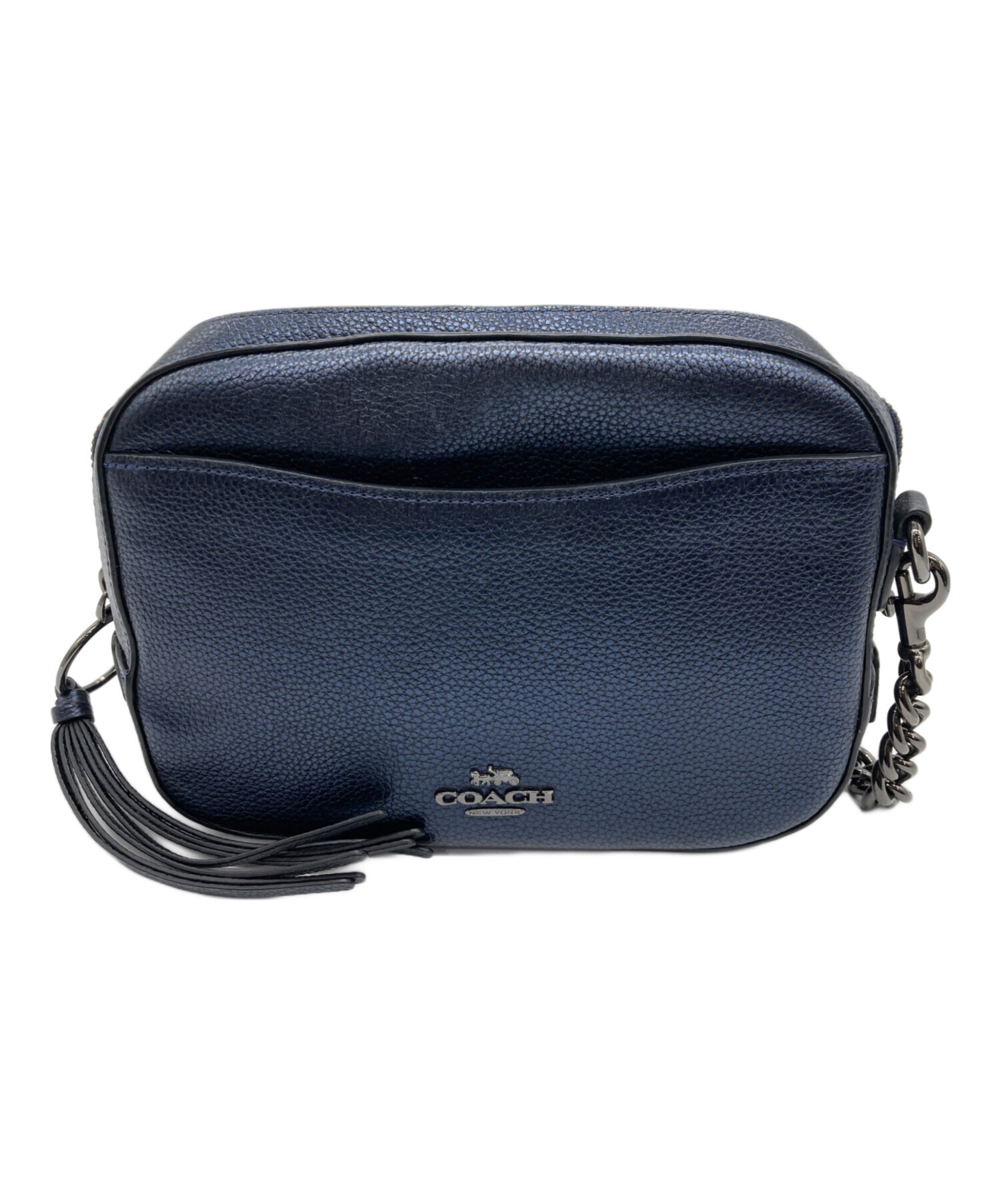 中古・古着通販】COACH (コーチ) カメラバッグ ネイビー｜ブランド 
