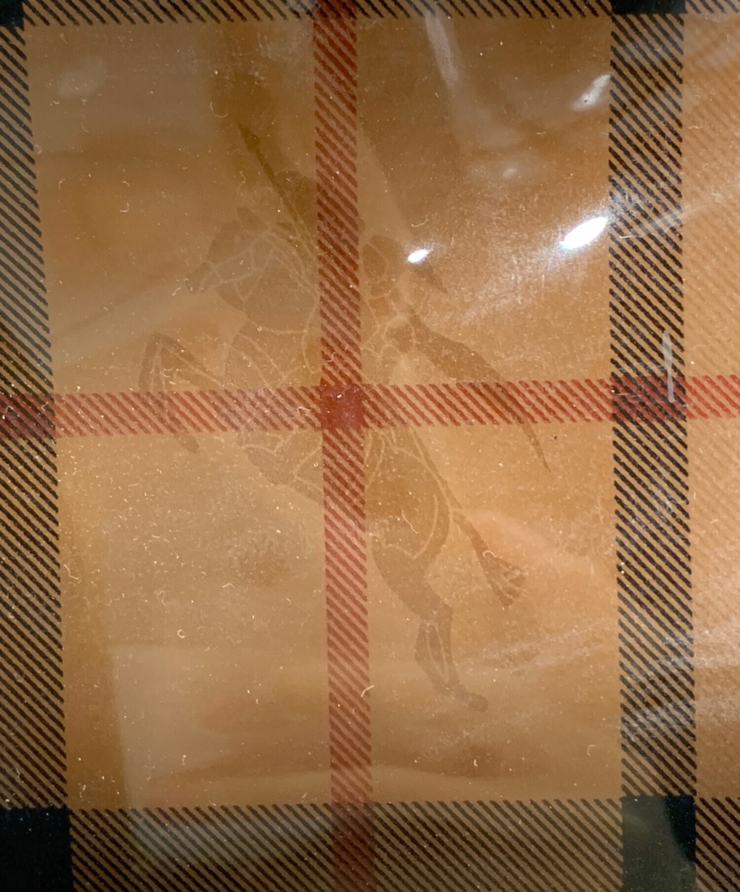 中古・古着通販】BURBERRY (バーバリー) クリアトートバッグ ブラウン
