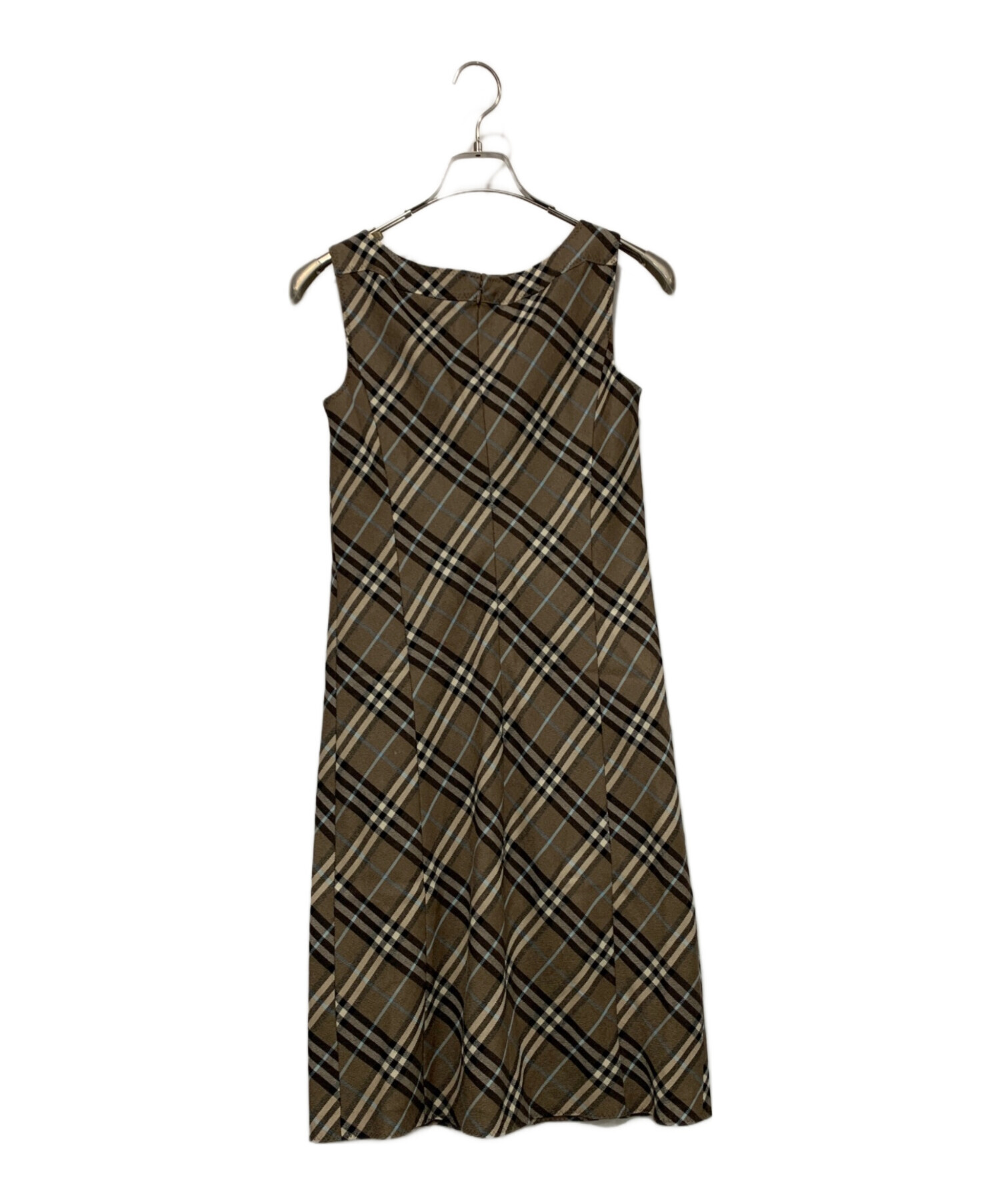 Burberry Blue Label ノースリーブワンピース 38 中古・古着通販】BURBERRY BLUE LABEL (バーバリー ブルー レーベル