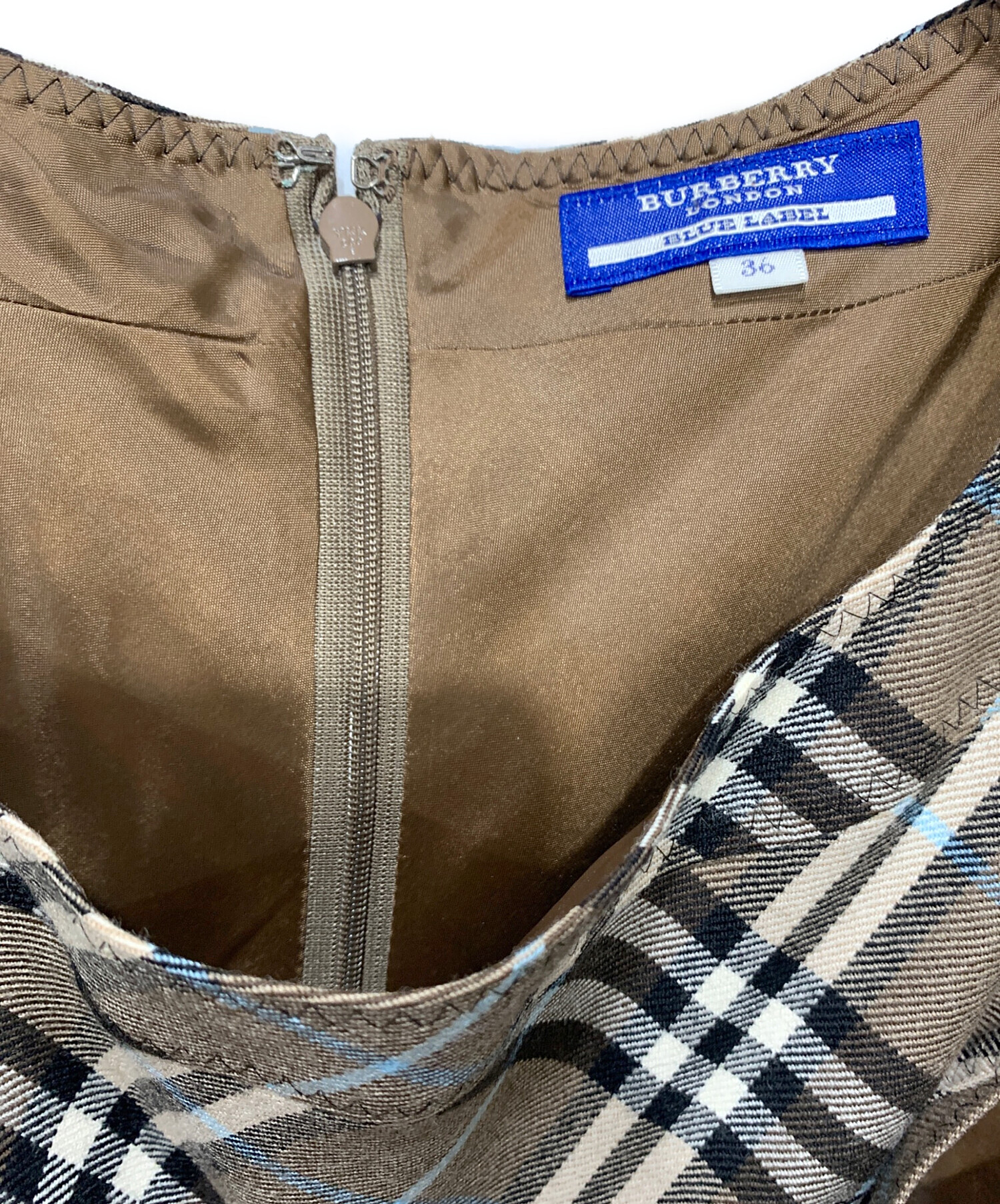 バーバリーブルーレーベル　 ノースリーブ 中古・古着通販】BURBERRY BLUE LABEL (バーバリー ブルー レーベル