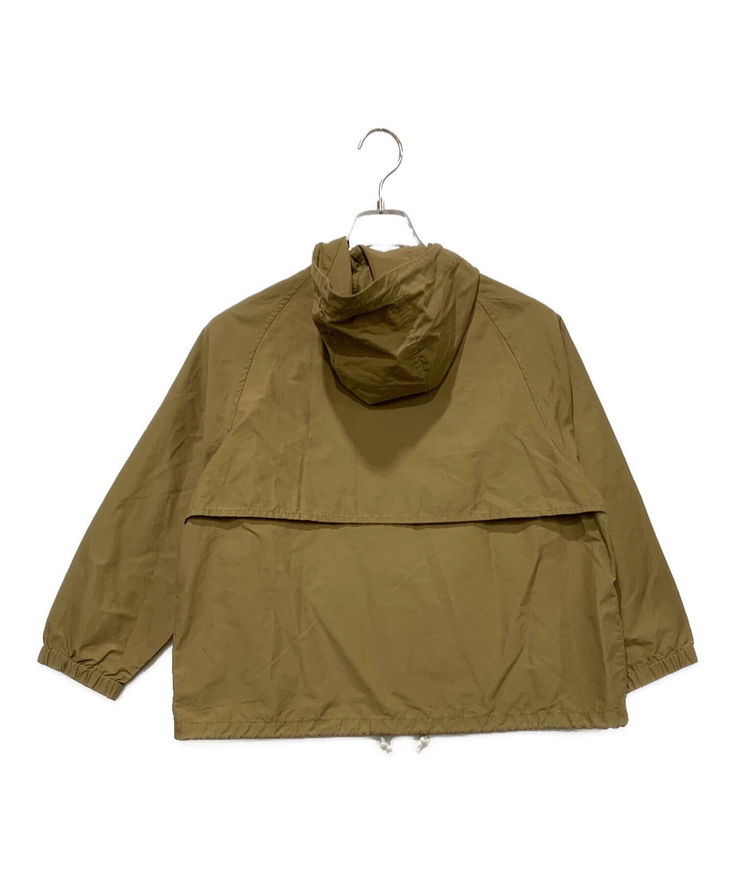 ORCIVAL パーカー　ベージュ 中古・古着通販】ORCIVAL (オーシバル) 60/40クロスジップパーカー