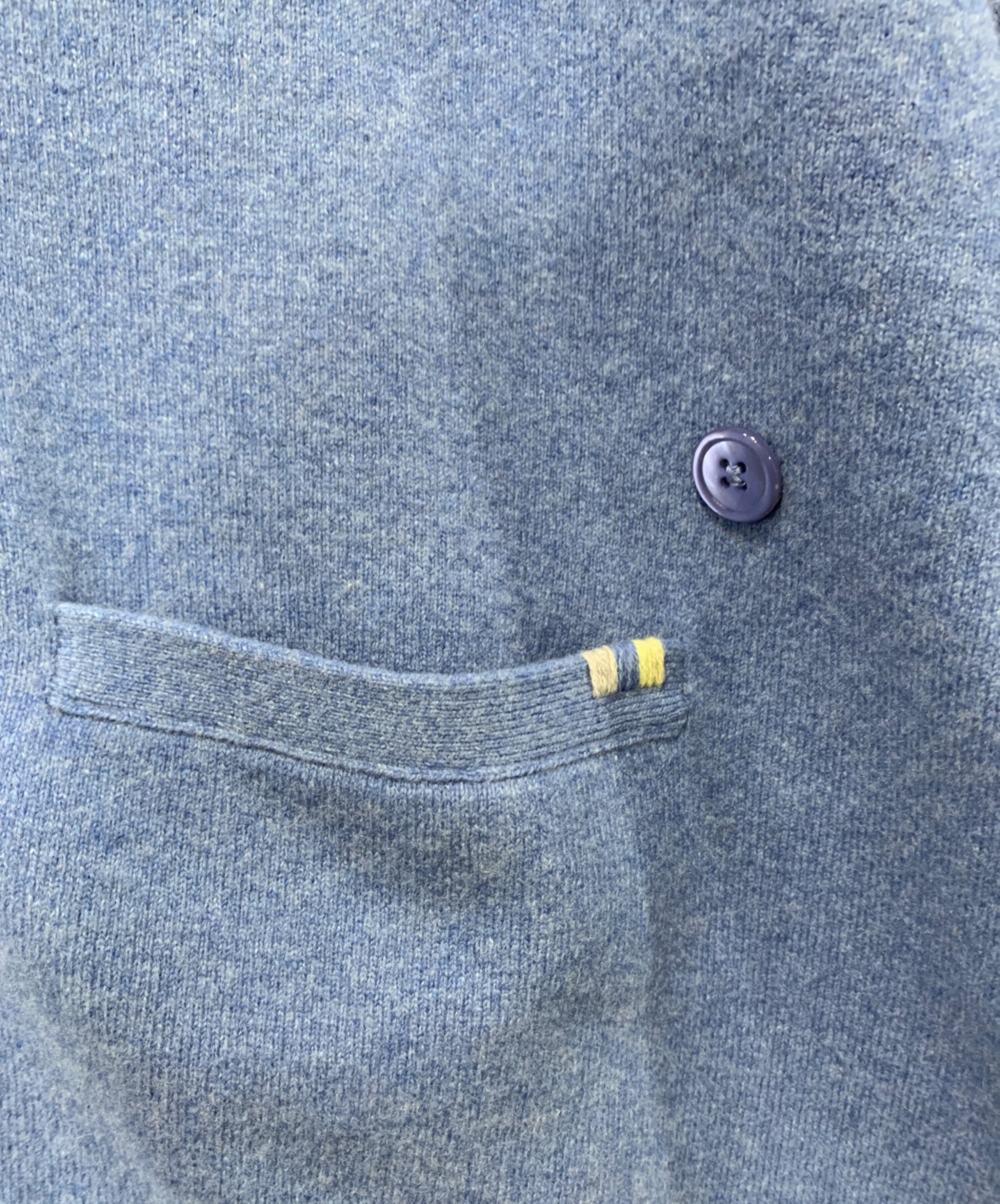 中古・古着通販】Ron Herman (ロンハーマン) 厚手カーディガン ブルー