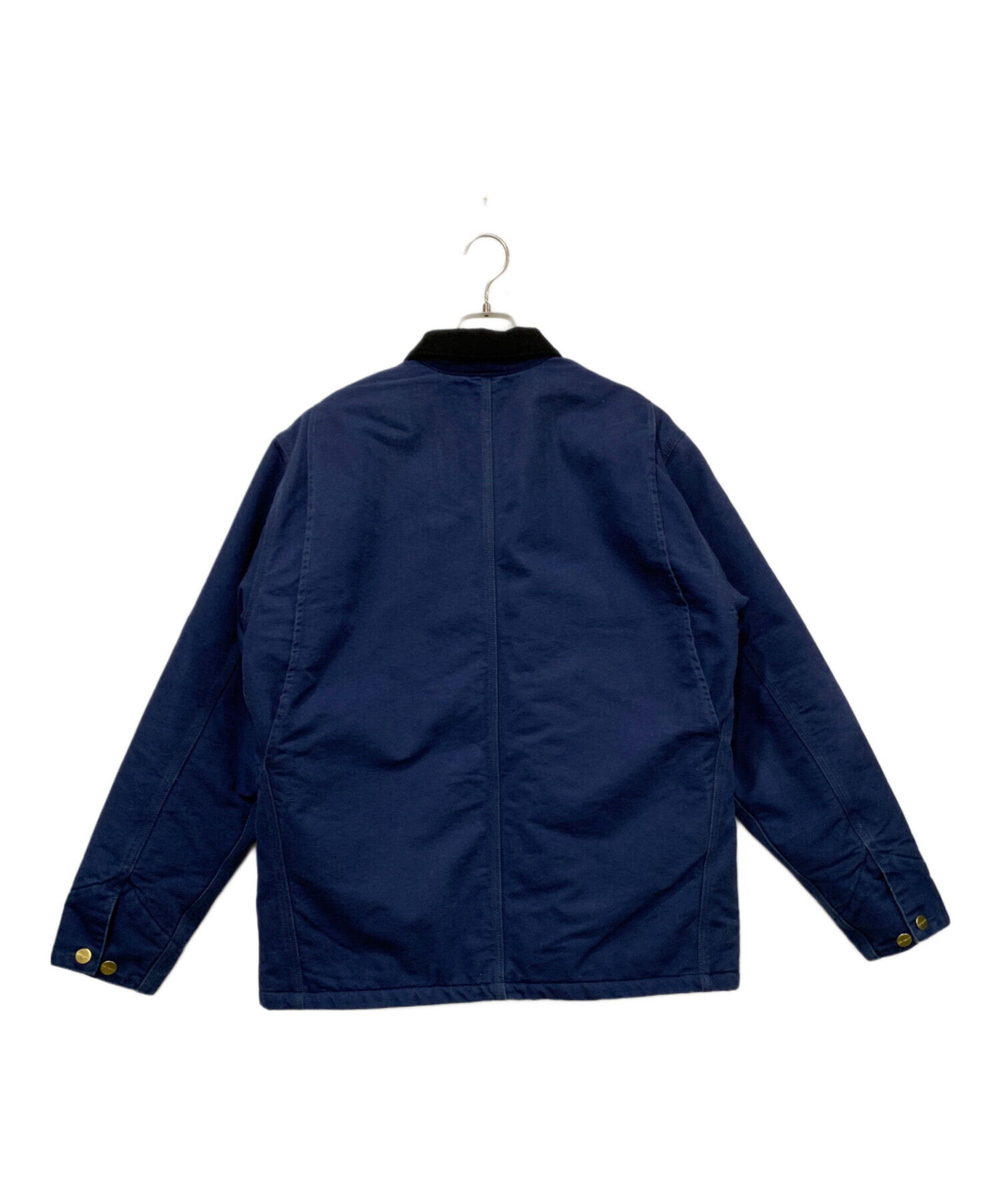 超スペシャル 80s カーハート チョアコート 44 ネイビー　フェード　茄子紺 中古・古着通販】CarHartt (カーハート) チョアコート ネイビー サイズ