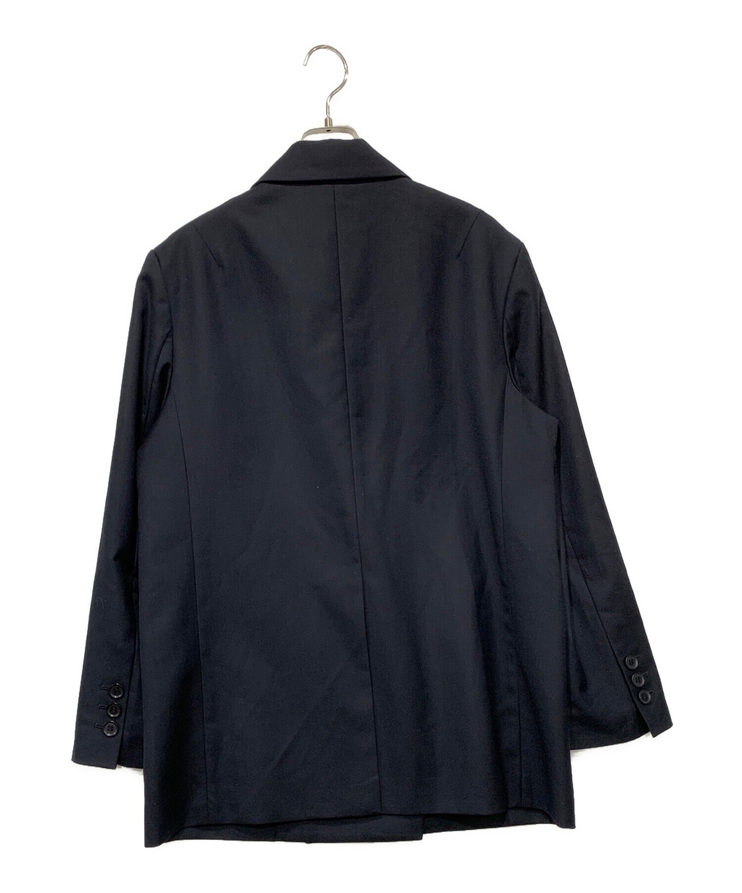 中古・古着通販】anuke (アンヌーク) Oversize Double Jacket ネイビー