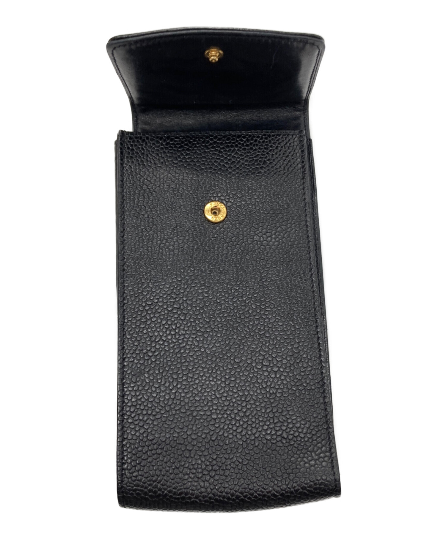 CHANEL ブラック ケース(ジャンク品) 中古・古着通販】CHANEL (シャネル) マルチケース ブラック｜ブランド