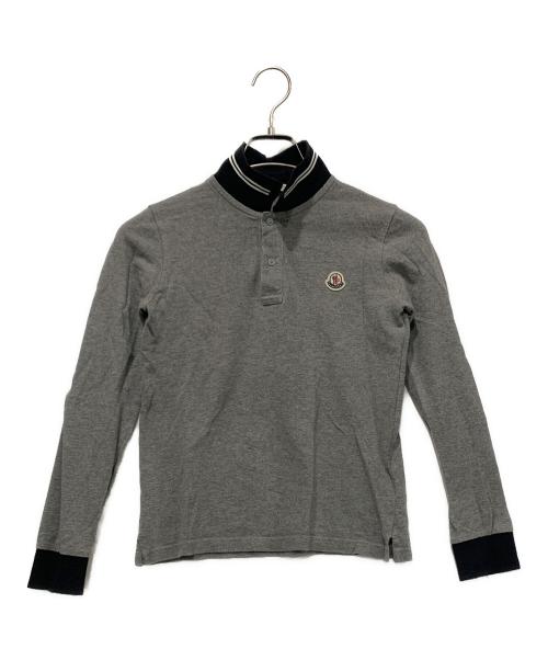 モンクレール MAGLIA 長袖ポロシャツ グレー S 中古・古着通販】MONCLER (モンクレール) MAGLIA POLO MANICA LUNGA