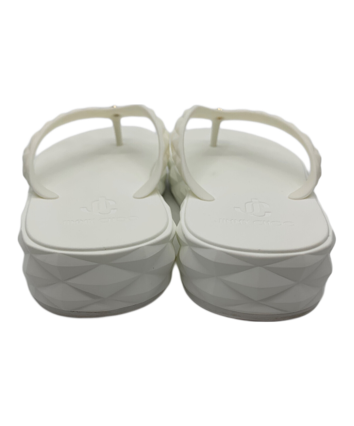 中古・古着通販】JIMMY CHOO (ジミーチュウ) diamond flip flop