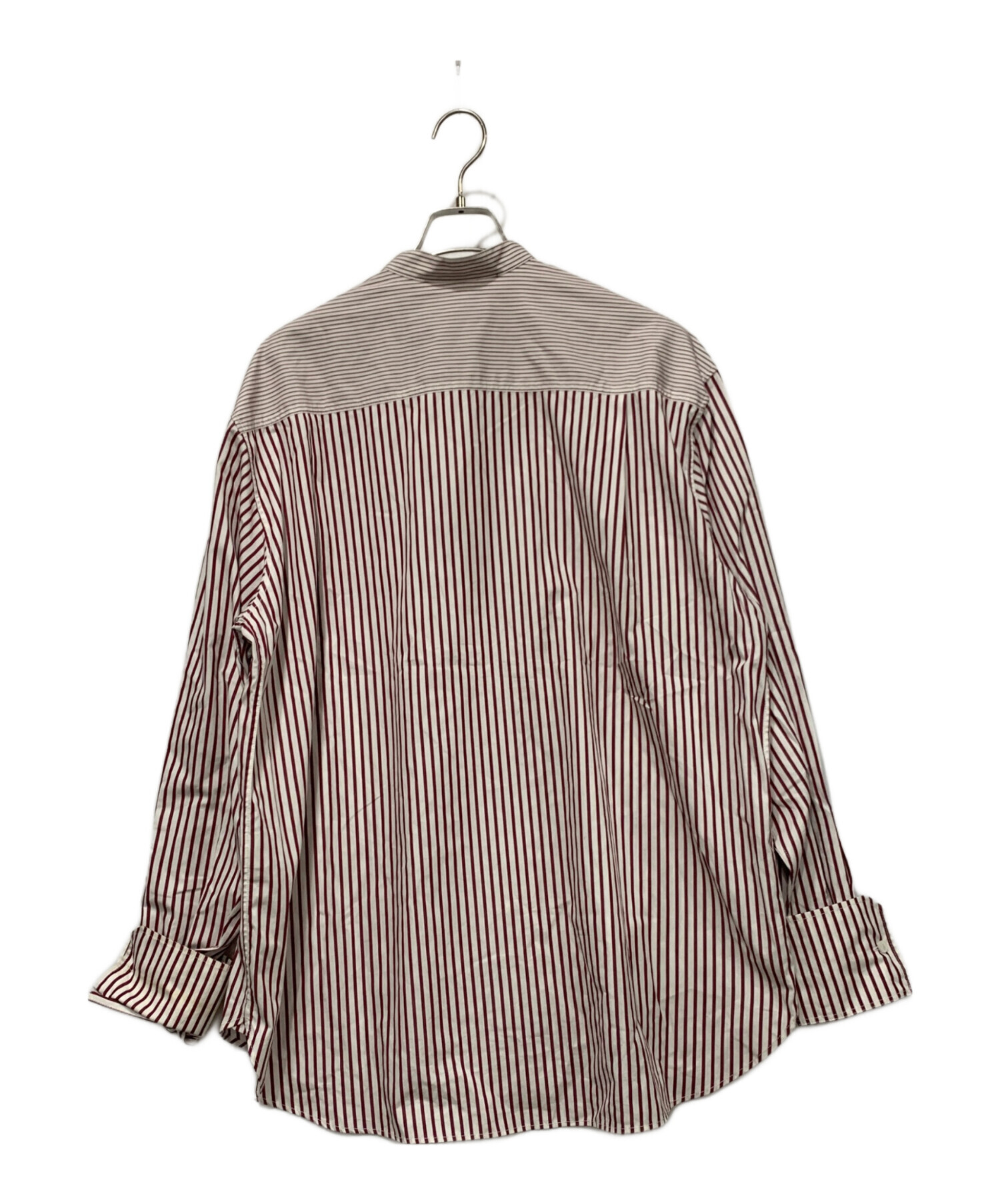 中古・古着通販】maison kitsune (メゾンキツネ) スタンドカラーシャツ