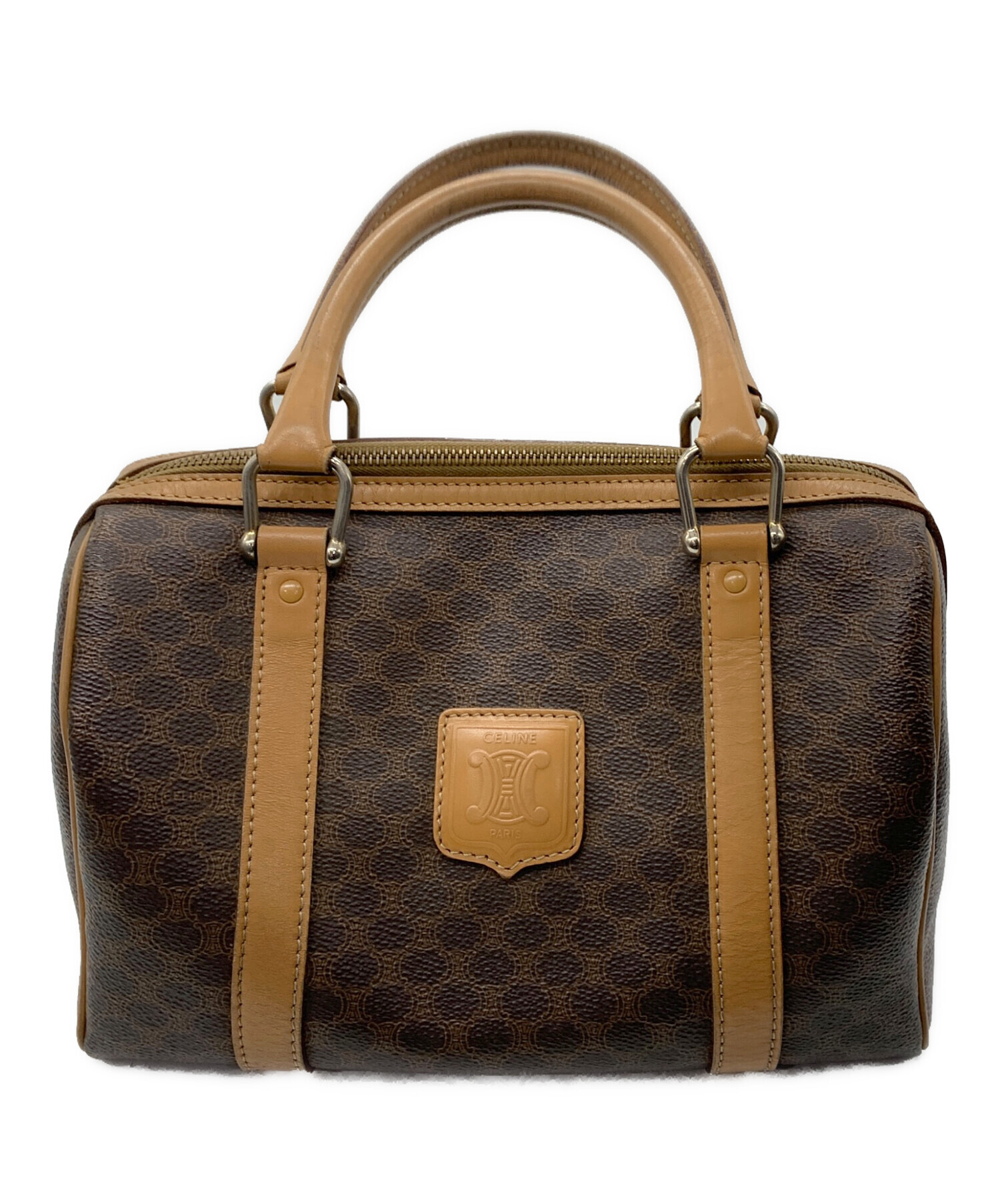 中古・古着通販】CELINE (セリーヌ) マカダム ミニボストンバッグ