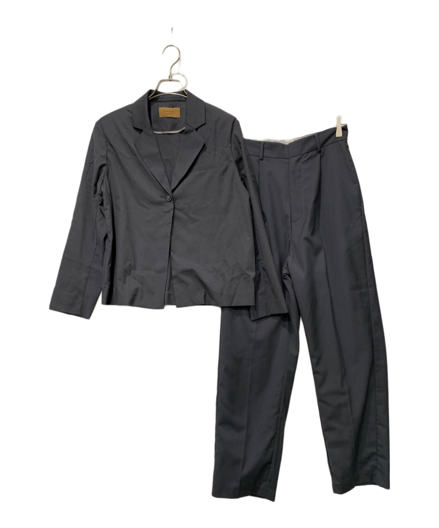 中古・古着通販】Ameri (アメリ) セットアップ グレー サイズ:SIZE M