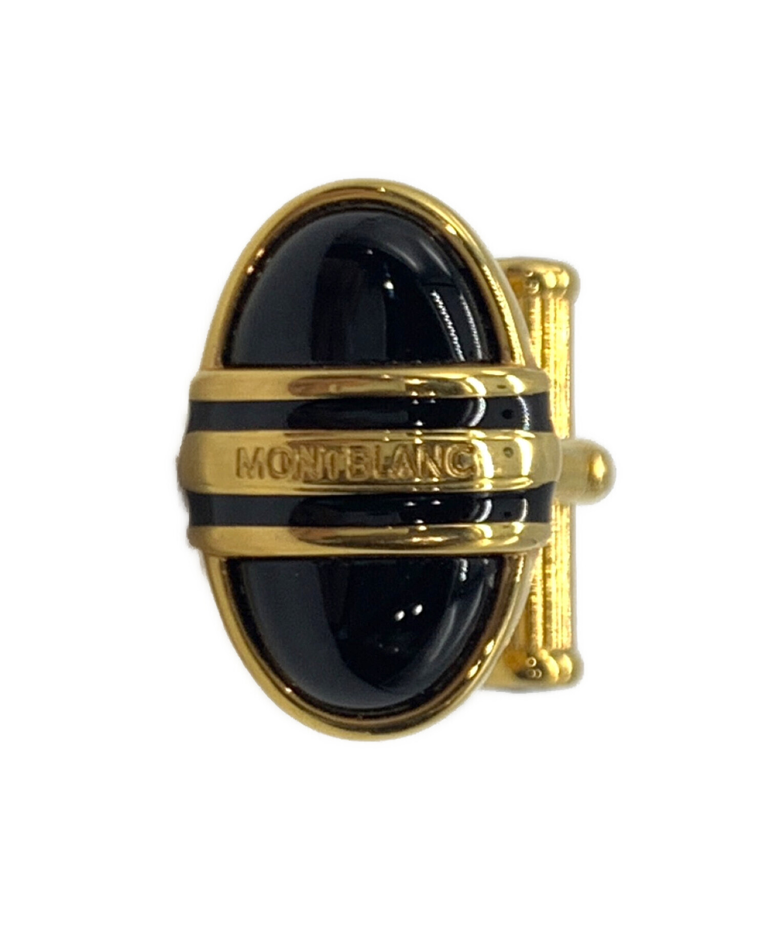 中古・古着通販】MONTBLANC (モンブラン) カフス ブラック×ゴールド