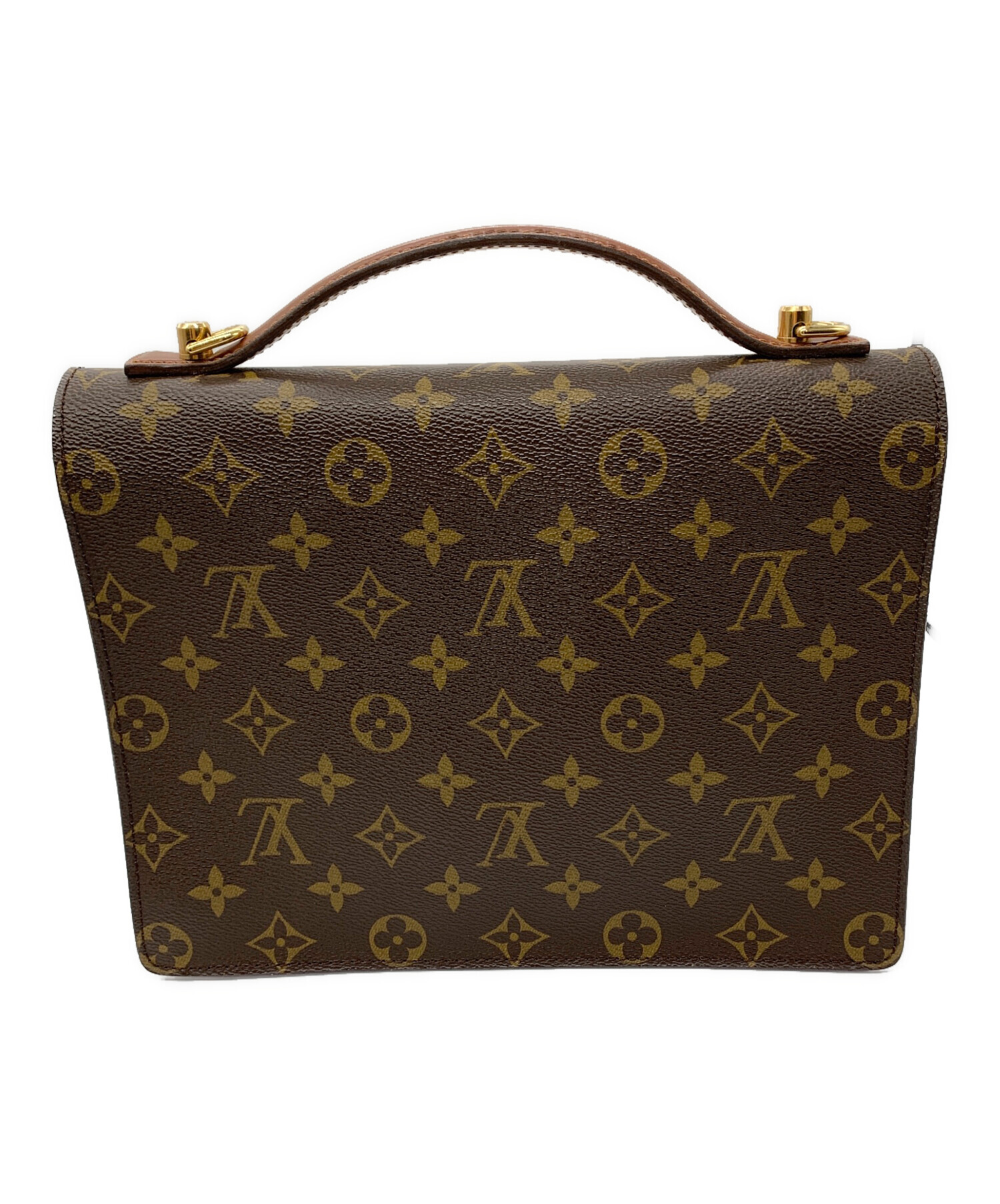 MONSTERALouis Vuitton ビジネスバッグ モンソー 中古・古着通販】LOUIS VUITTON (ルイ ヴィトン) モノグラム モンソー