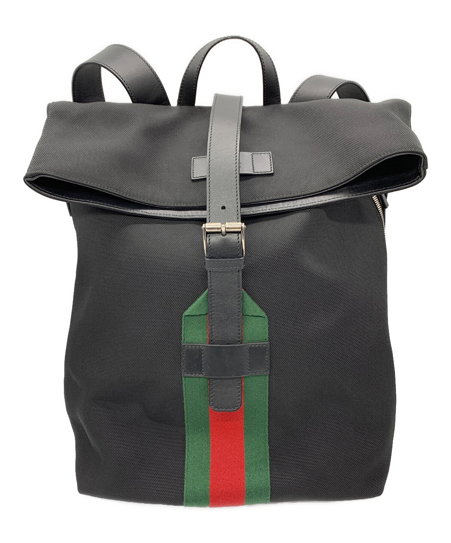 ●未使用●GUCCI・グッチ ●シェリーライン・サイドライン●半袖 中古・古着通販】GUCCI (グッチ) シェリーライン ブラック｜ブランド