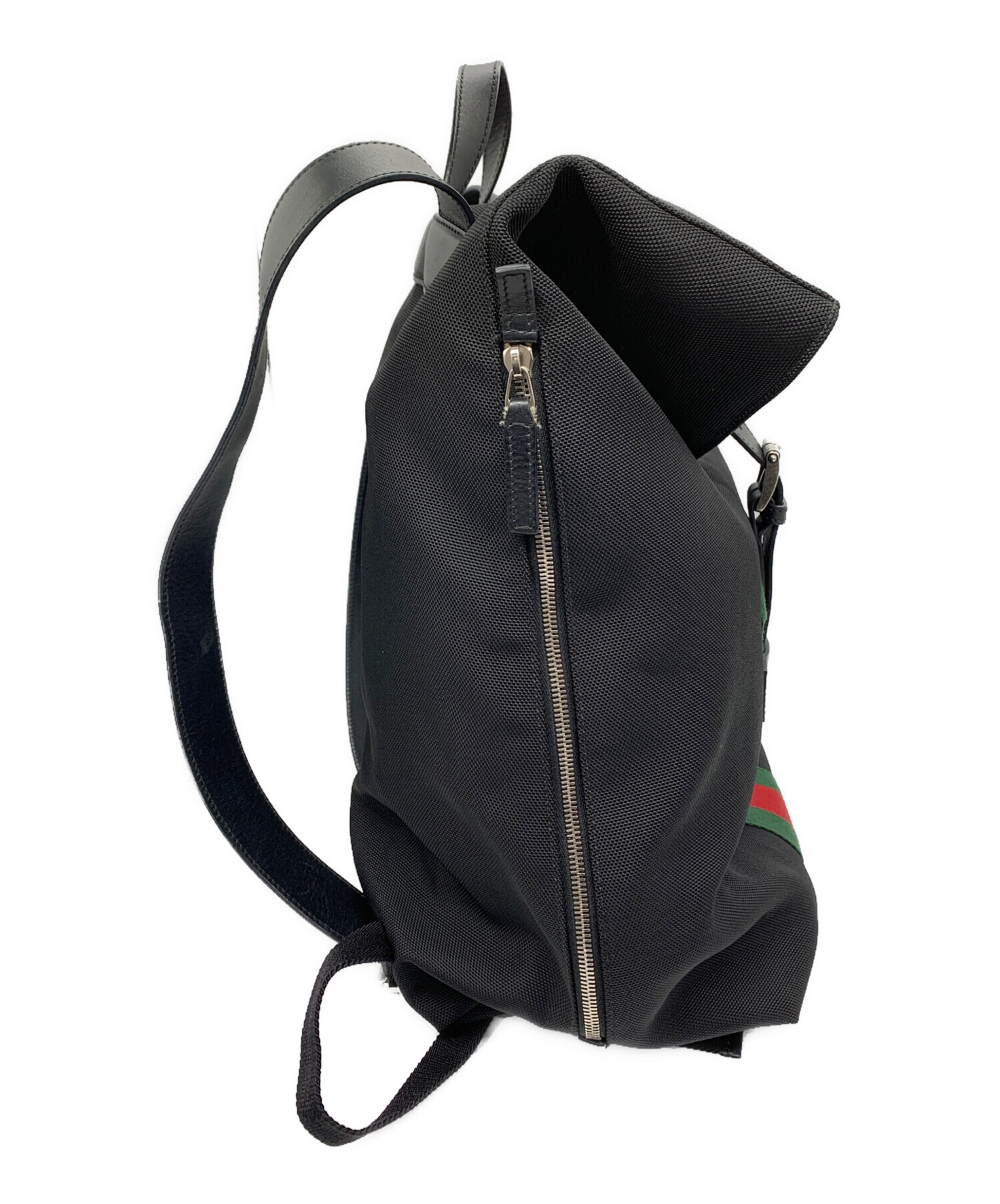 中古・古着通販】GUCCI (グッチ) シェリーライン ブラック｜ブランド